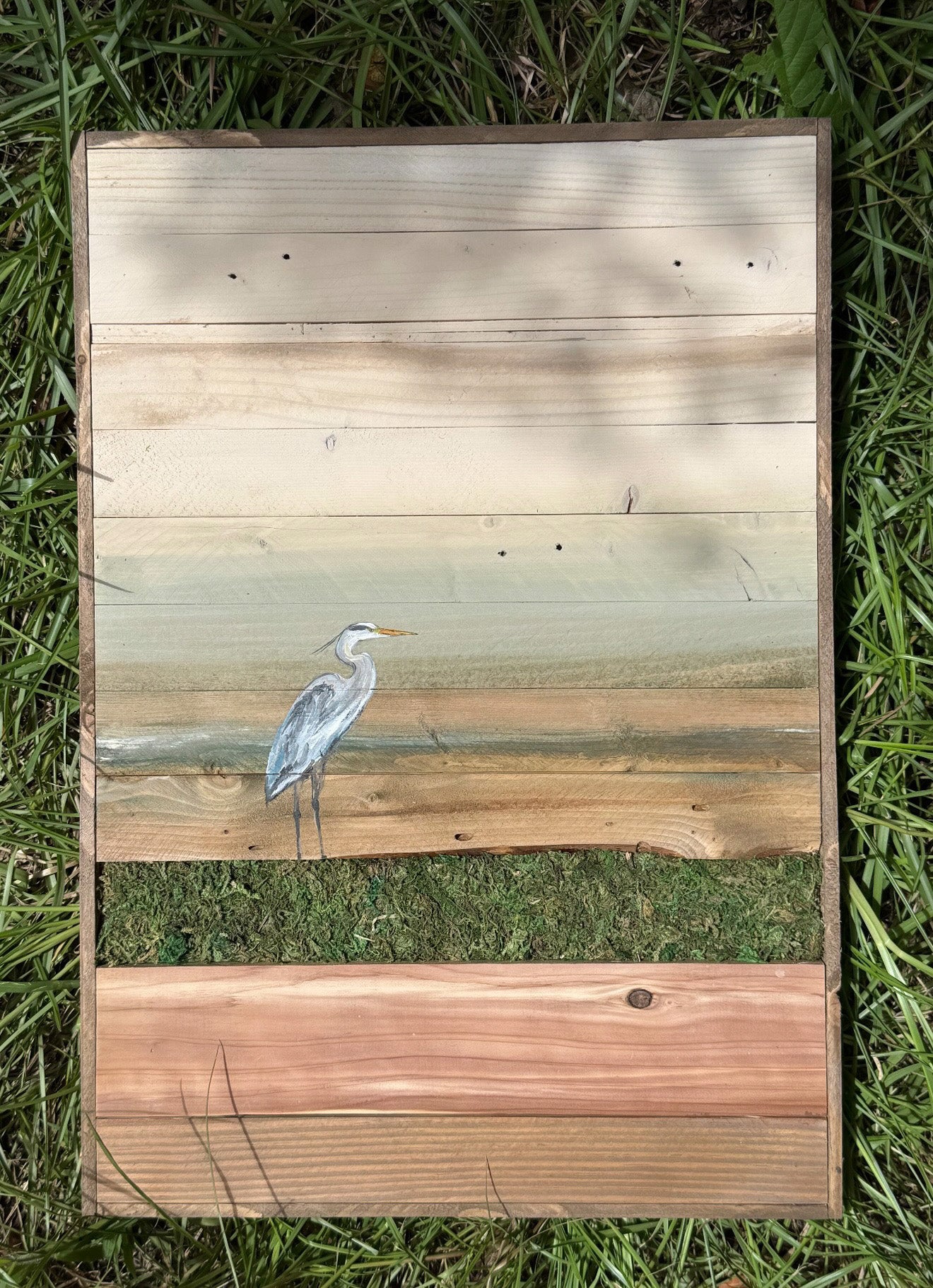 Wood Landscape "Silence"