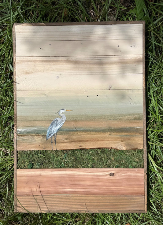 Wood Landscape "Silence"