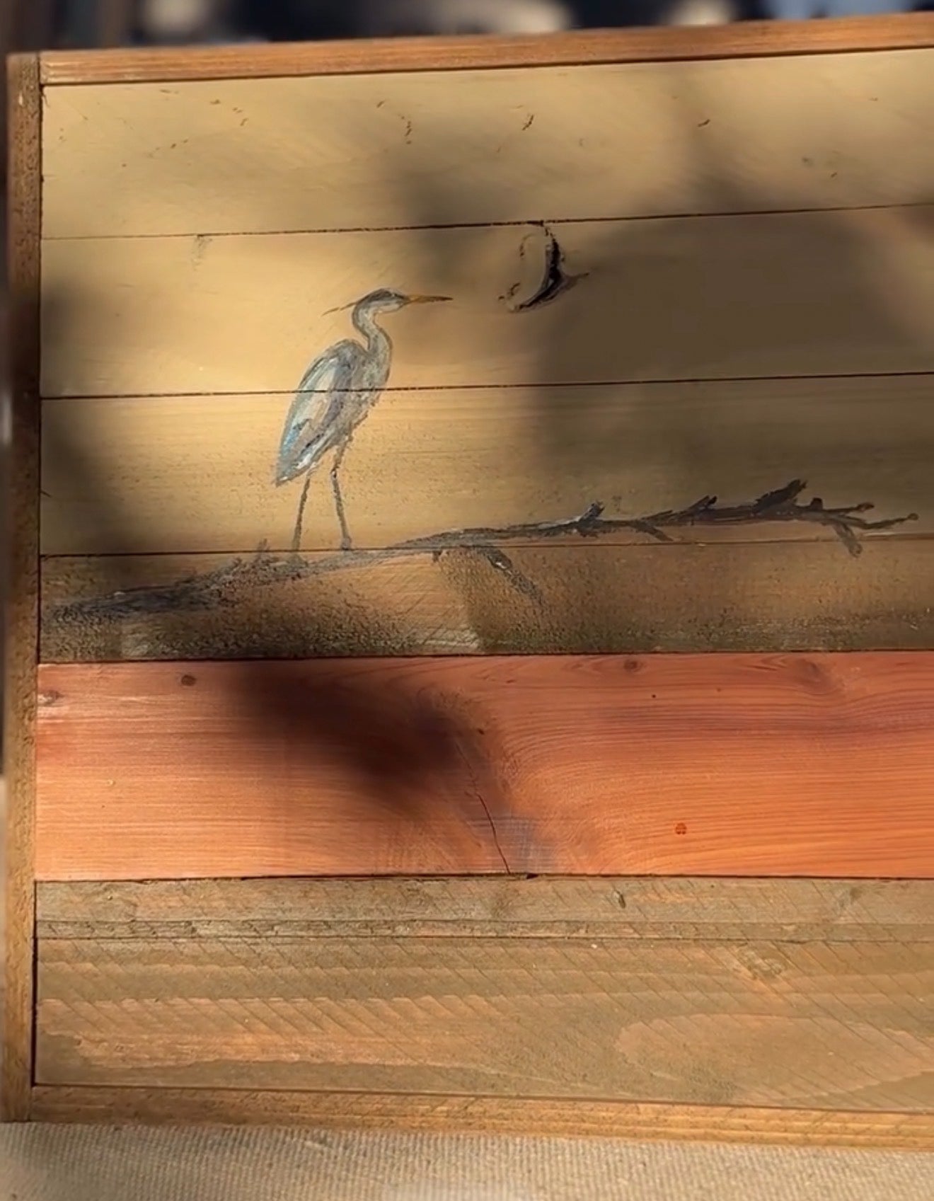 Wood Landscape "Watcher"