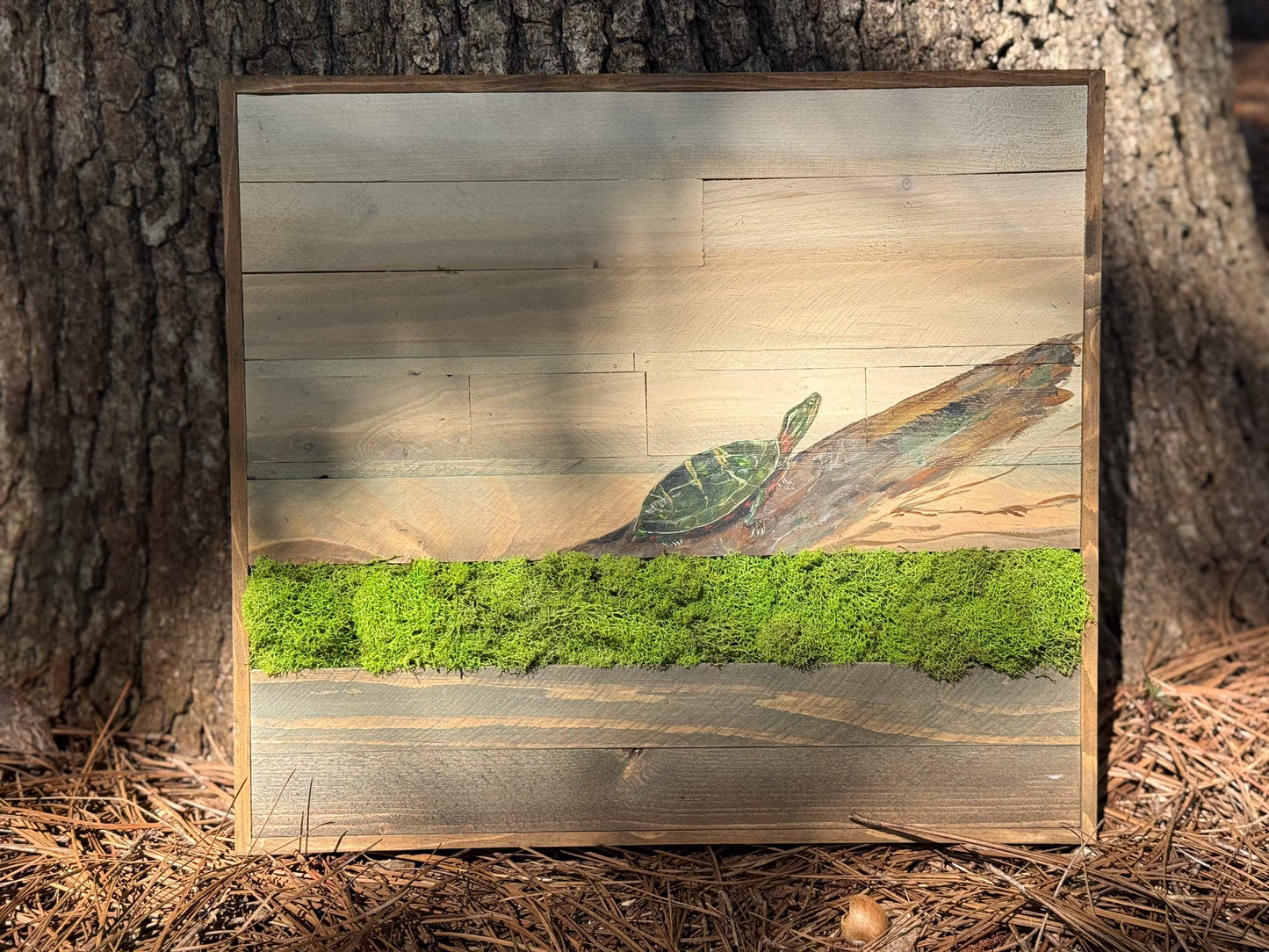 Wood Landscape "Slow Moment"