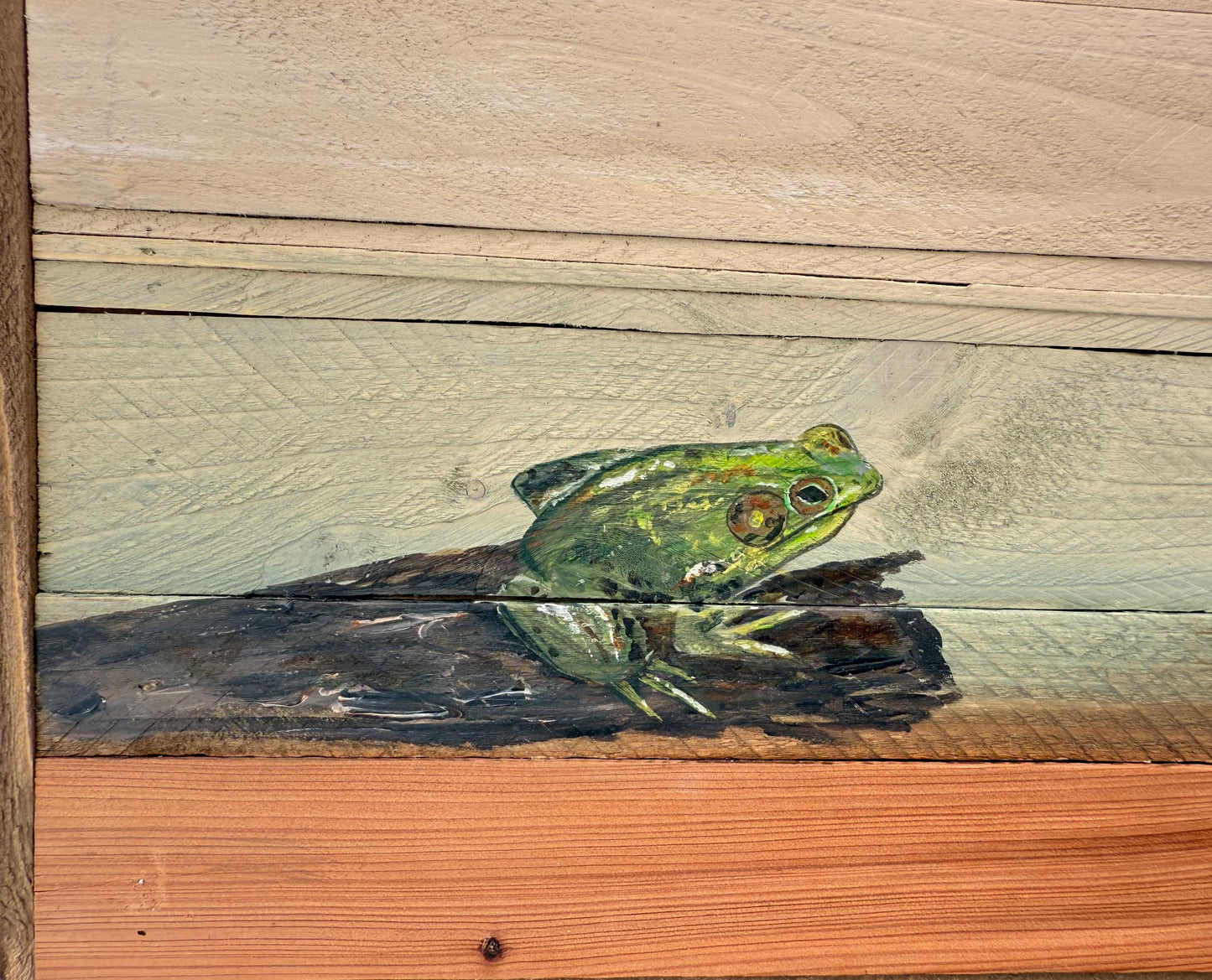 Wood Landscape "Quiet by the Marsh"