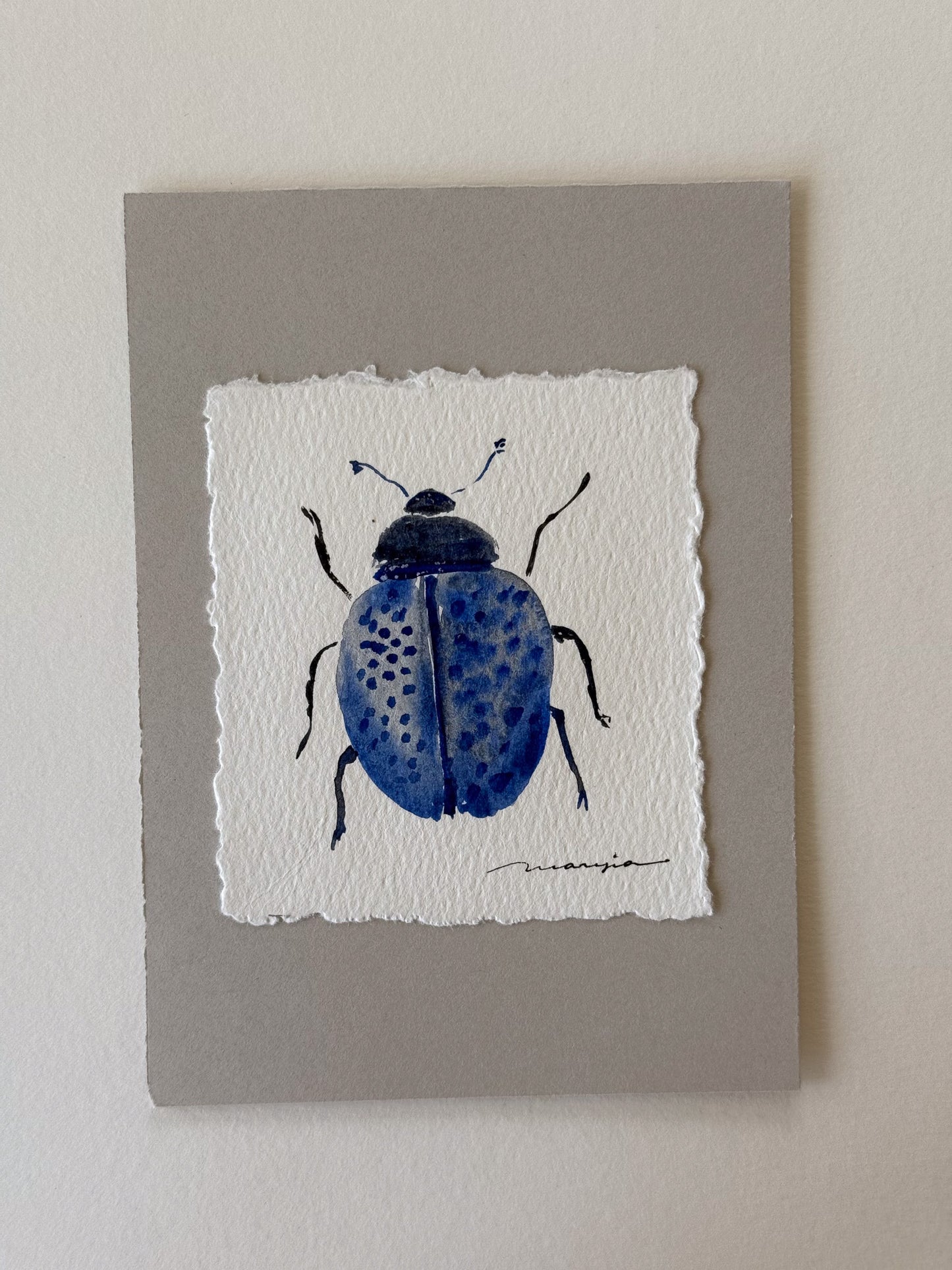 Hand painted watercolor cards