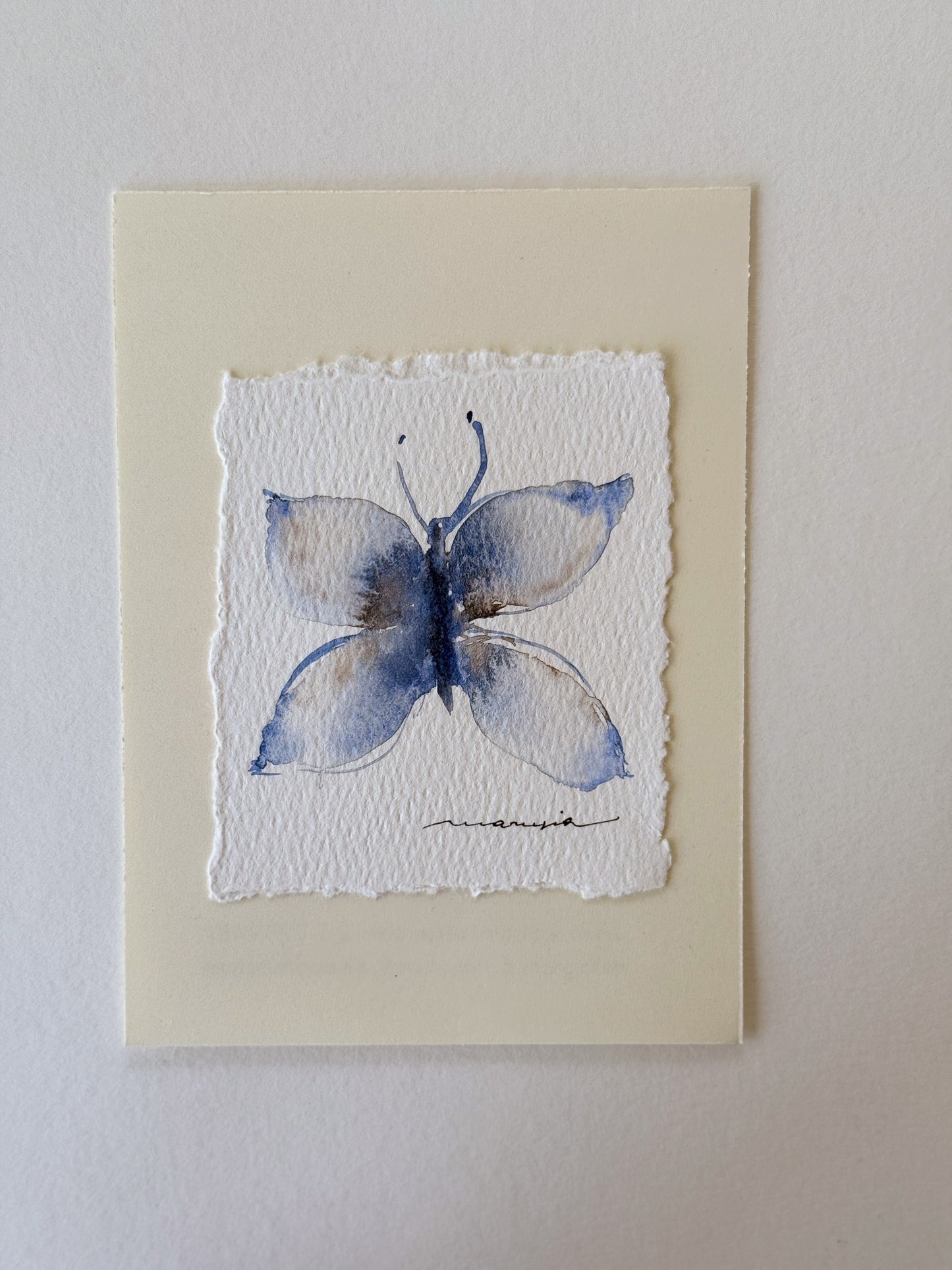 Hand painted watercolor cards