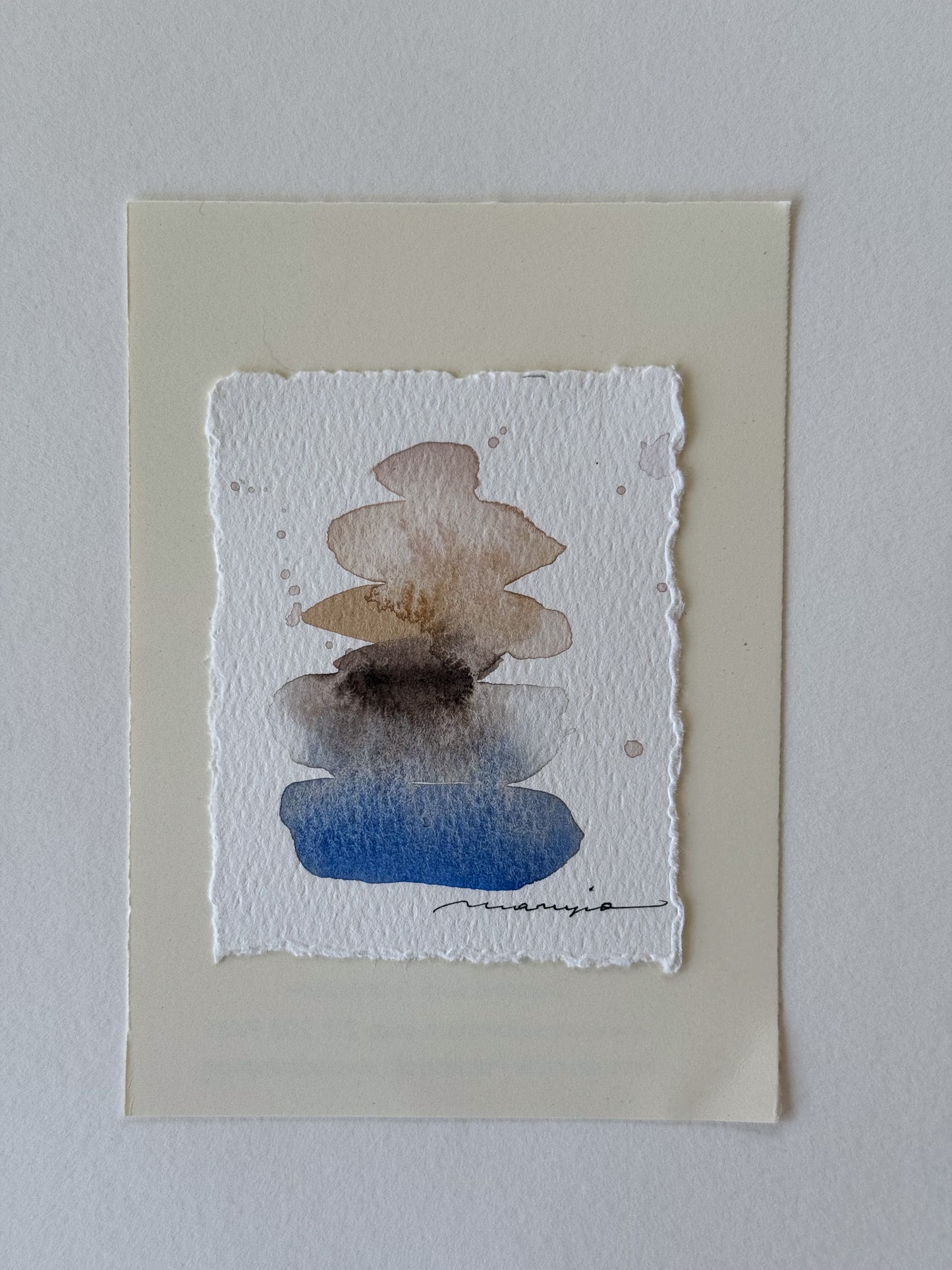Hand painted watercolor cards