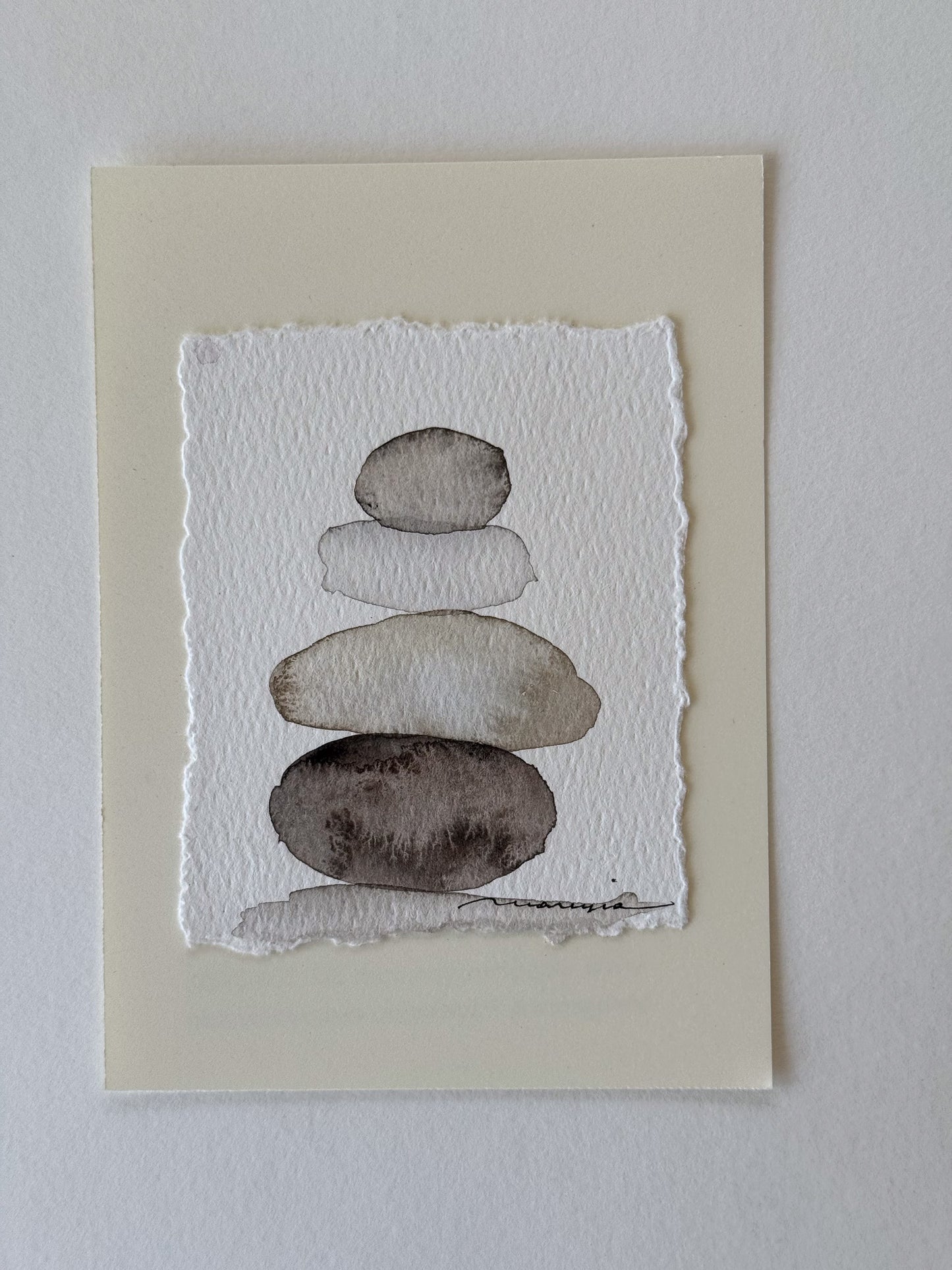 Hand painted watercolor cards