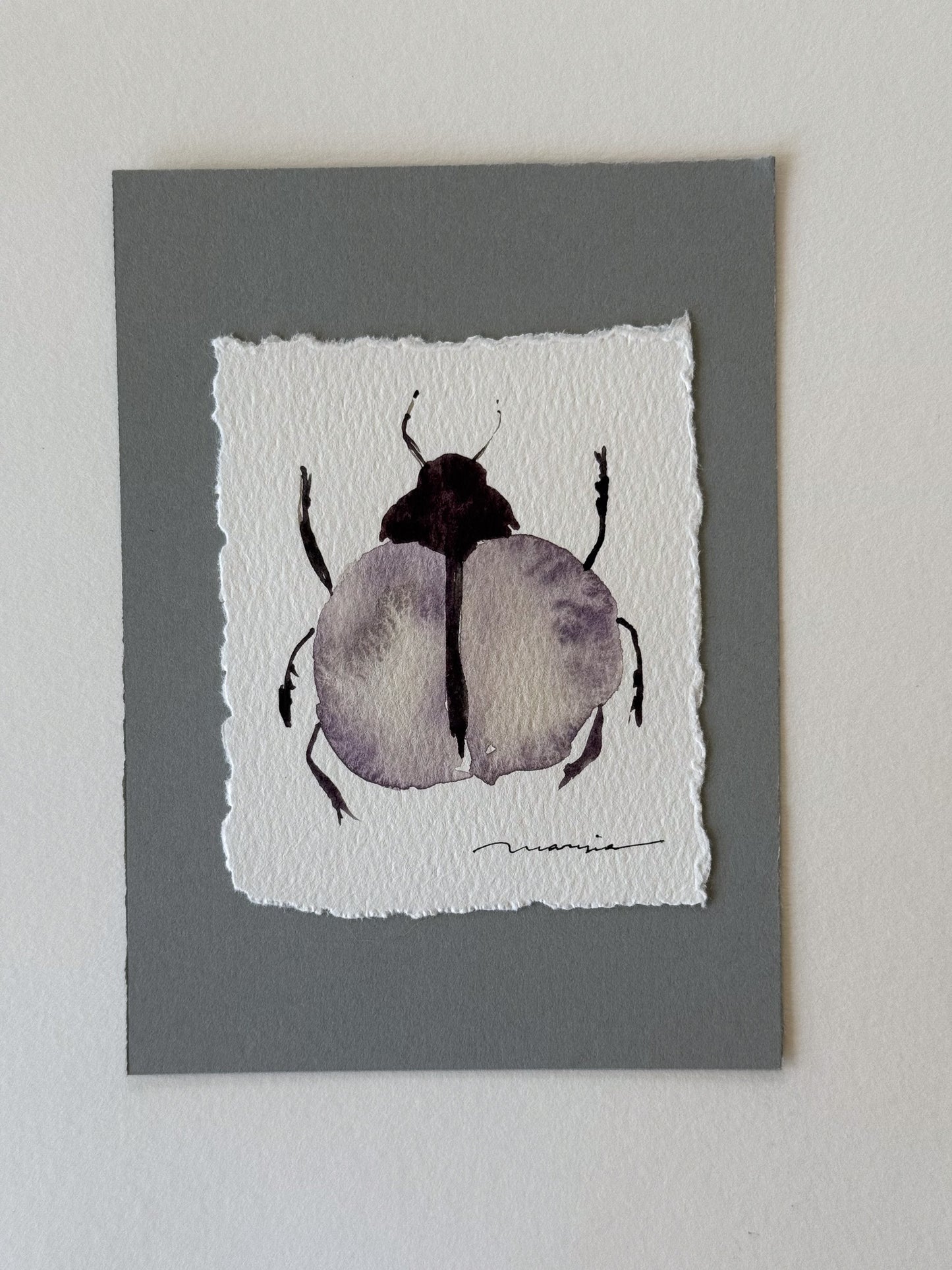 Hand painted watercolor cards