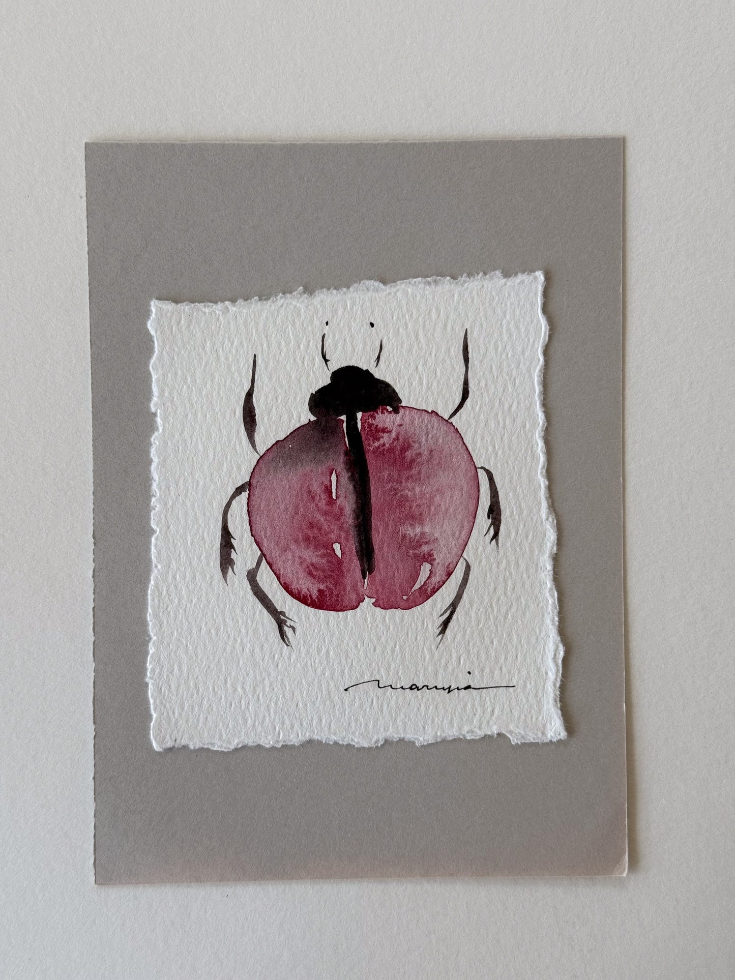 Hand painted watercolor cards