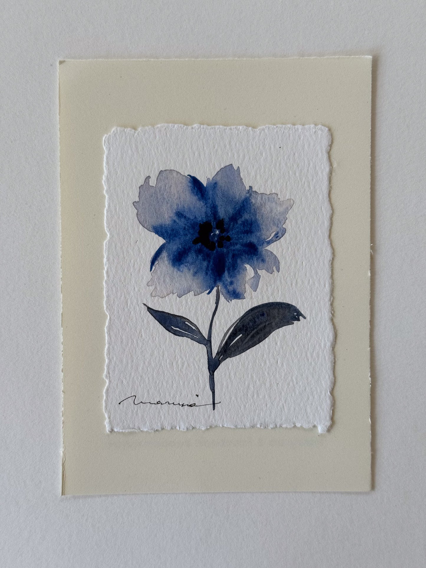 Hand painted watercolor cards