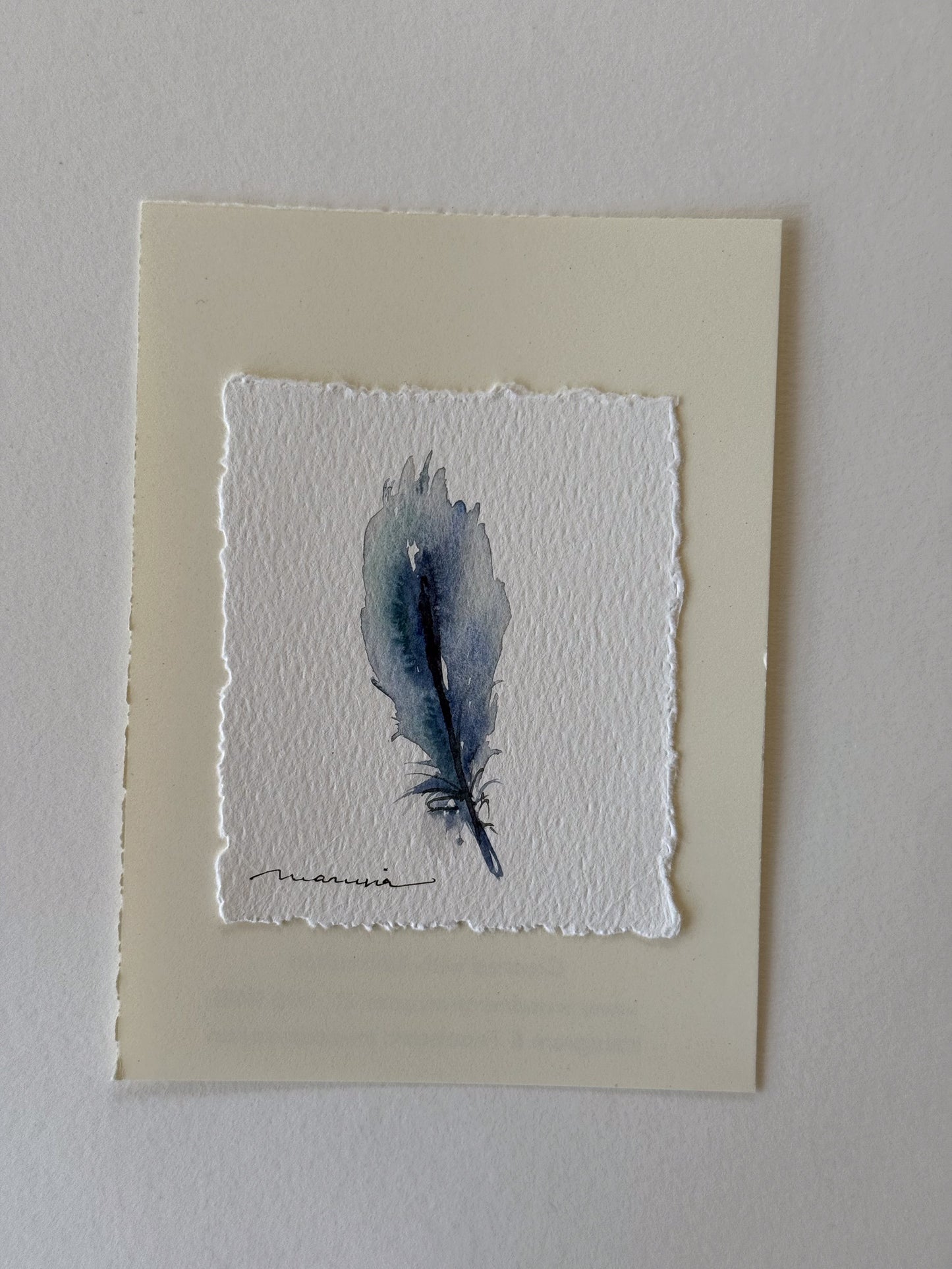 Hand painted watercolor cards