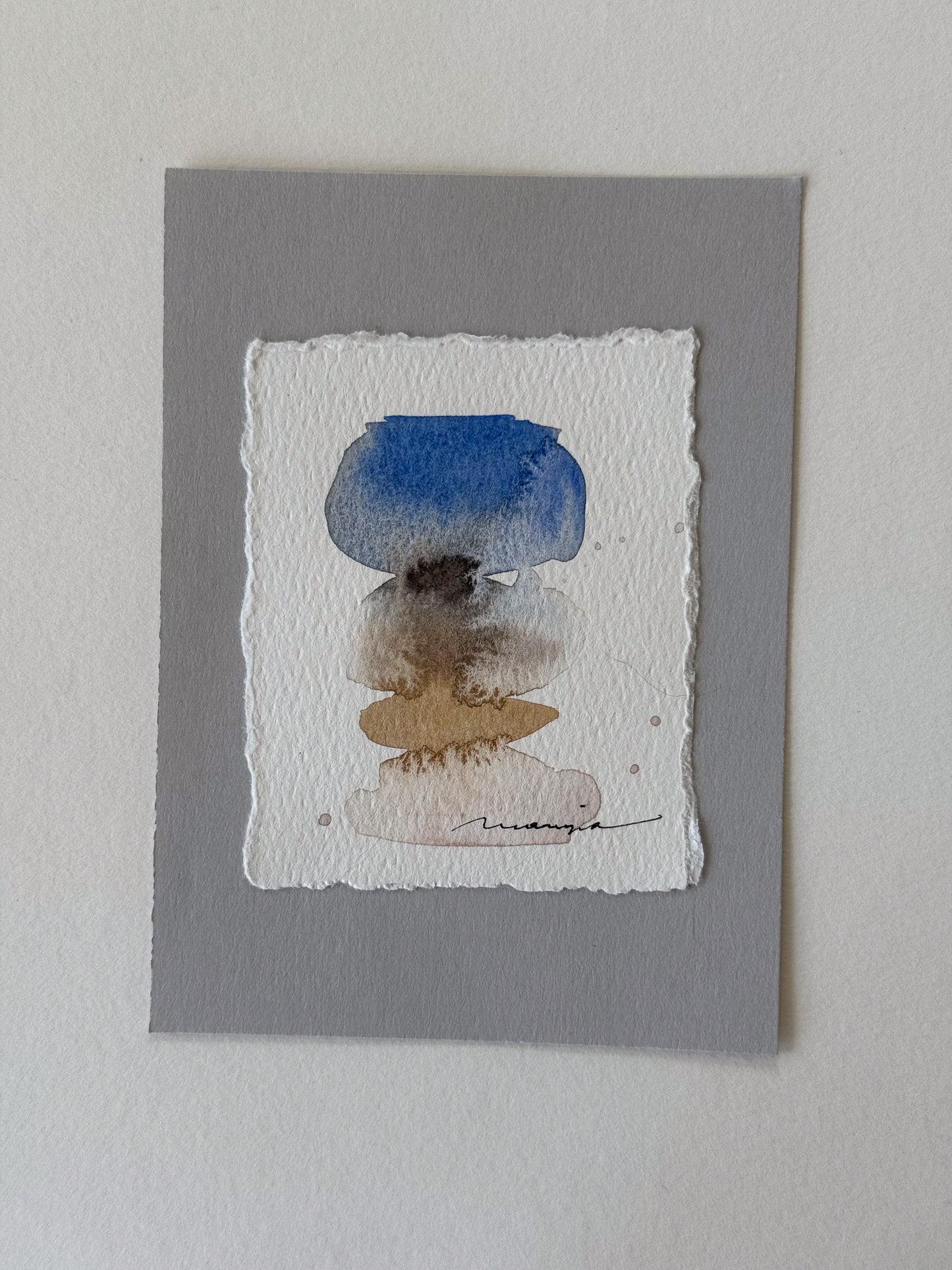 Hand painted watercolor cards