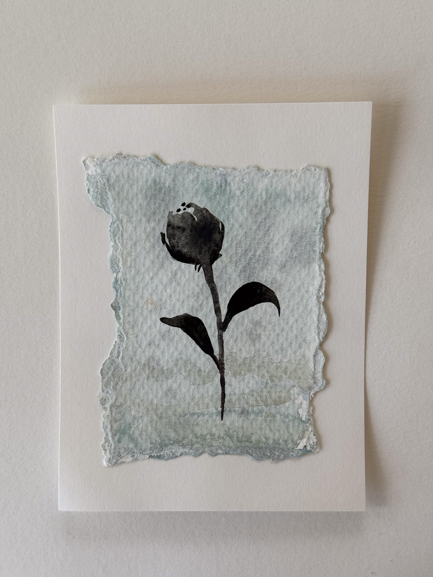 Hand painted watercolor cards