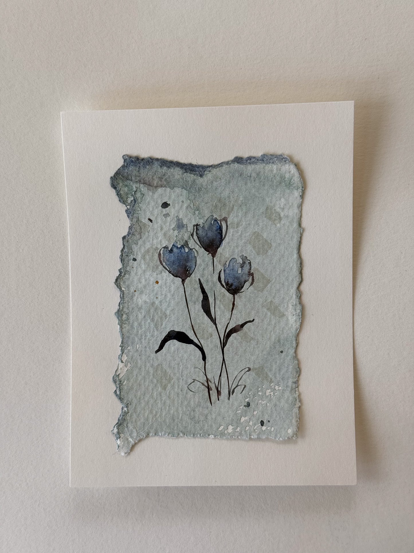 Hand painted watercolor cards