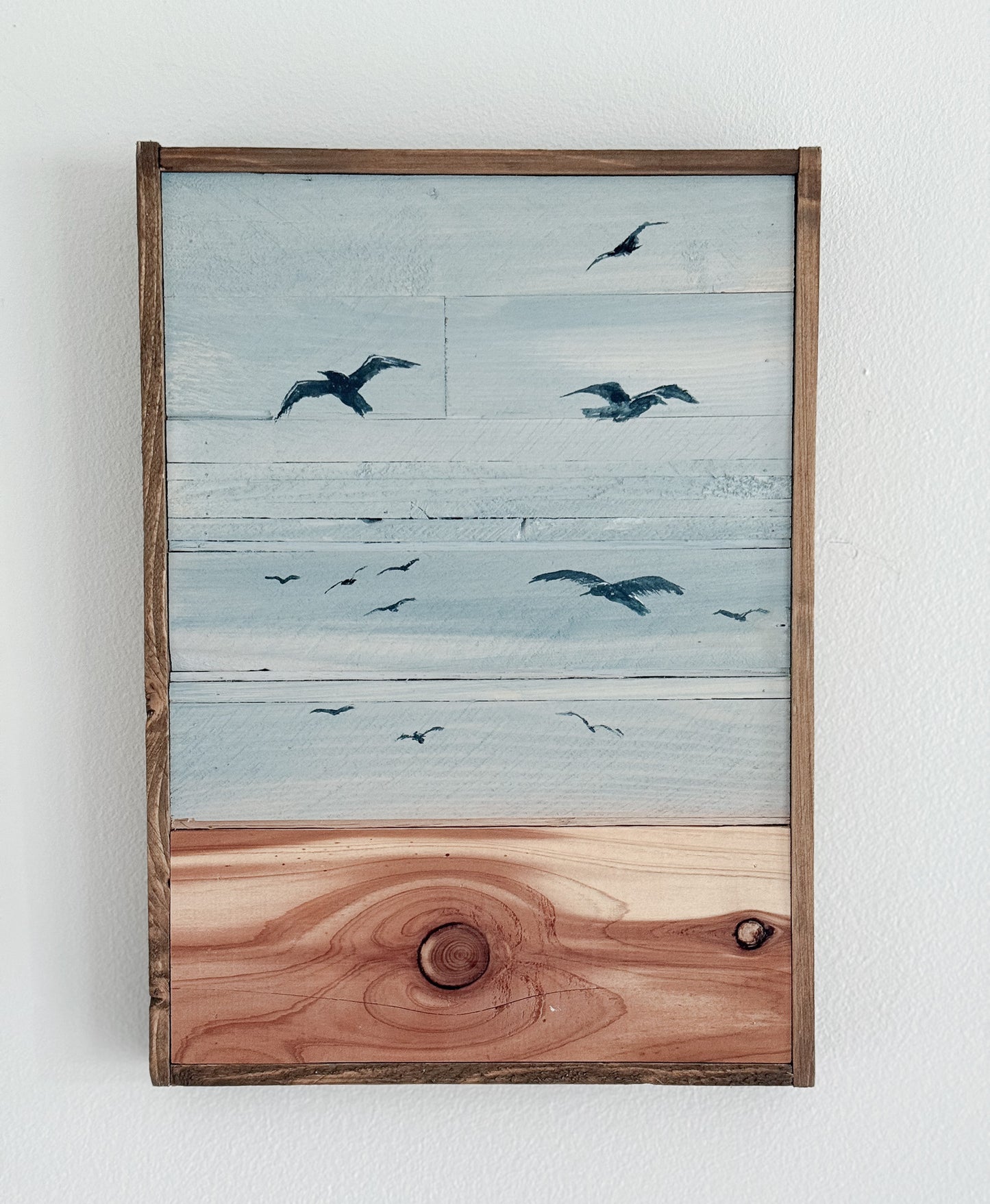 Wood Landscape "Carried by a Gentle Wind"