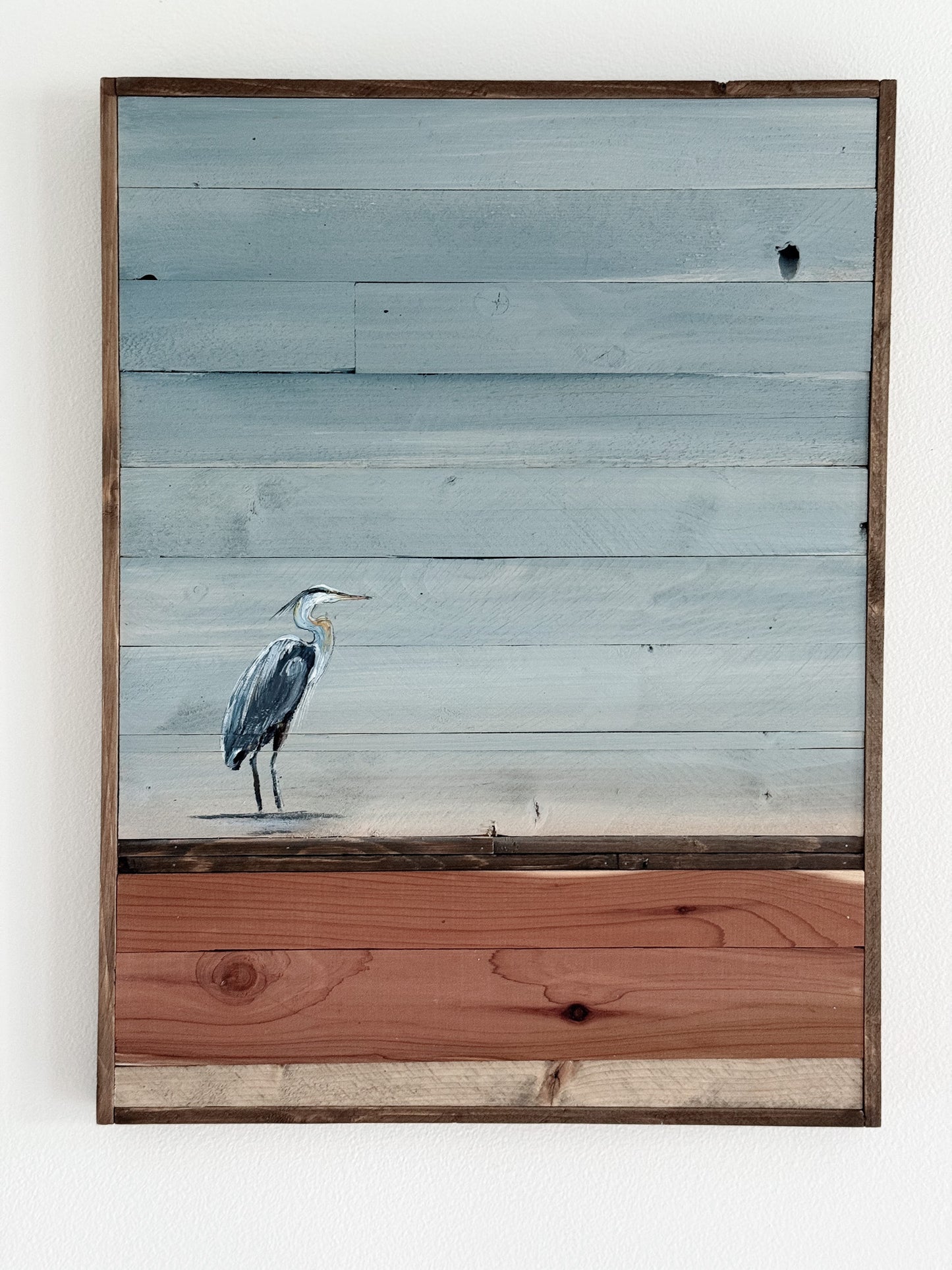 Wood Landscape "Morning Watcher"