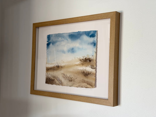 Watercolor Landscape "Between the Winds"