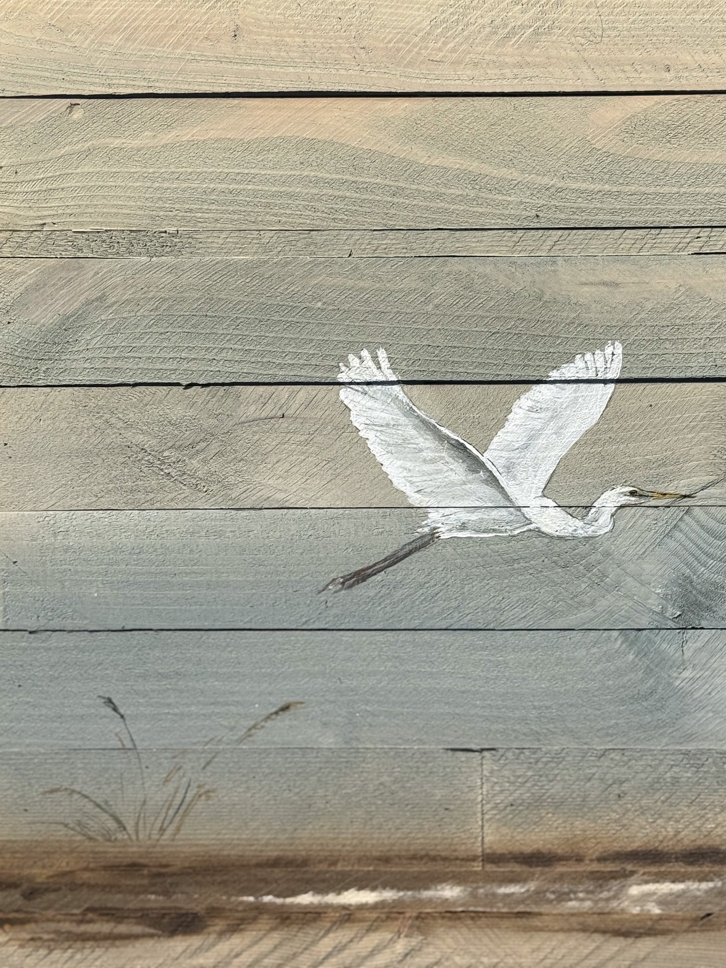 Wood Landscape "Letter to the Sky"
