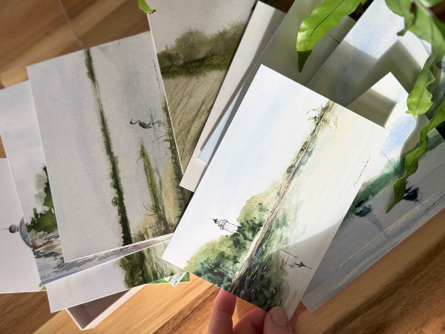 Greeting cards Inspired by Door County