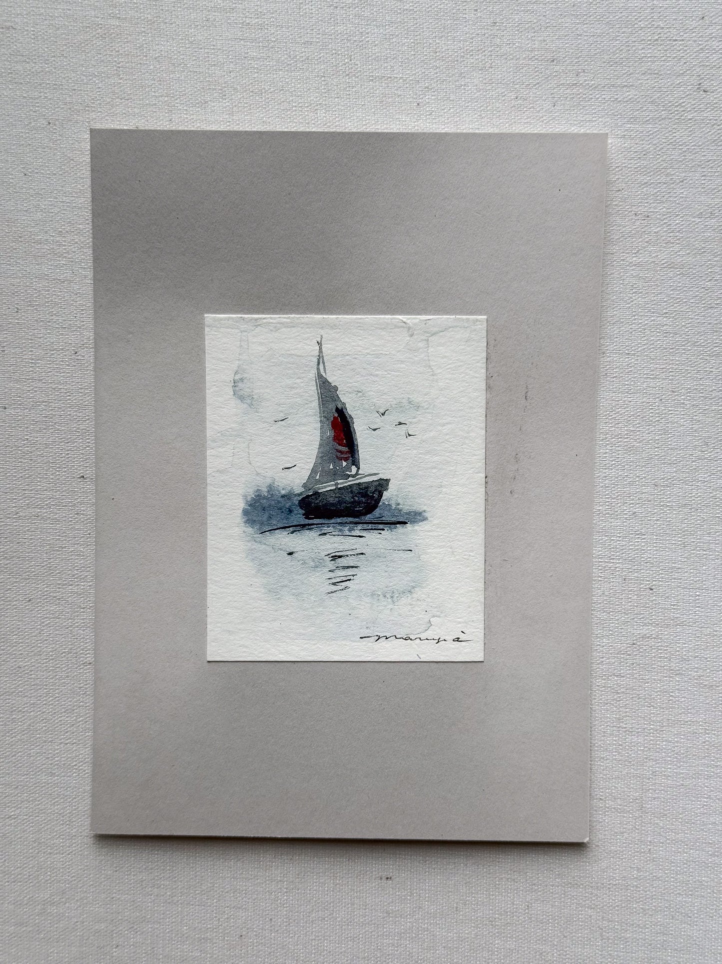 Hand painted watercolor cards