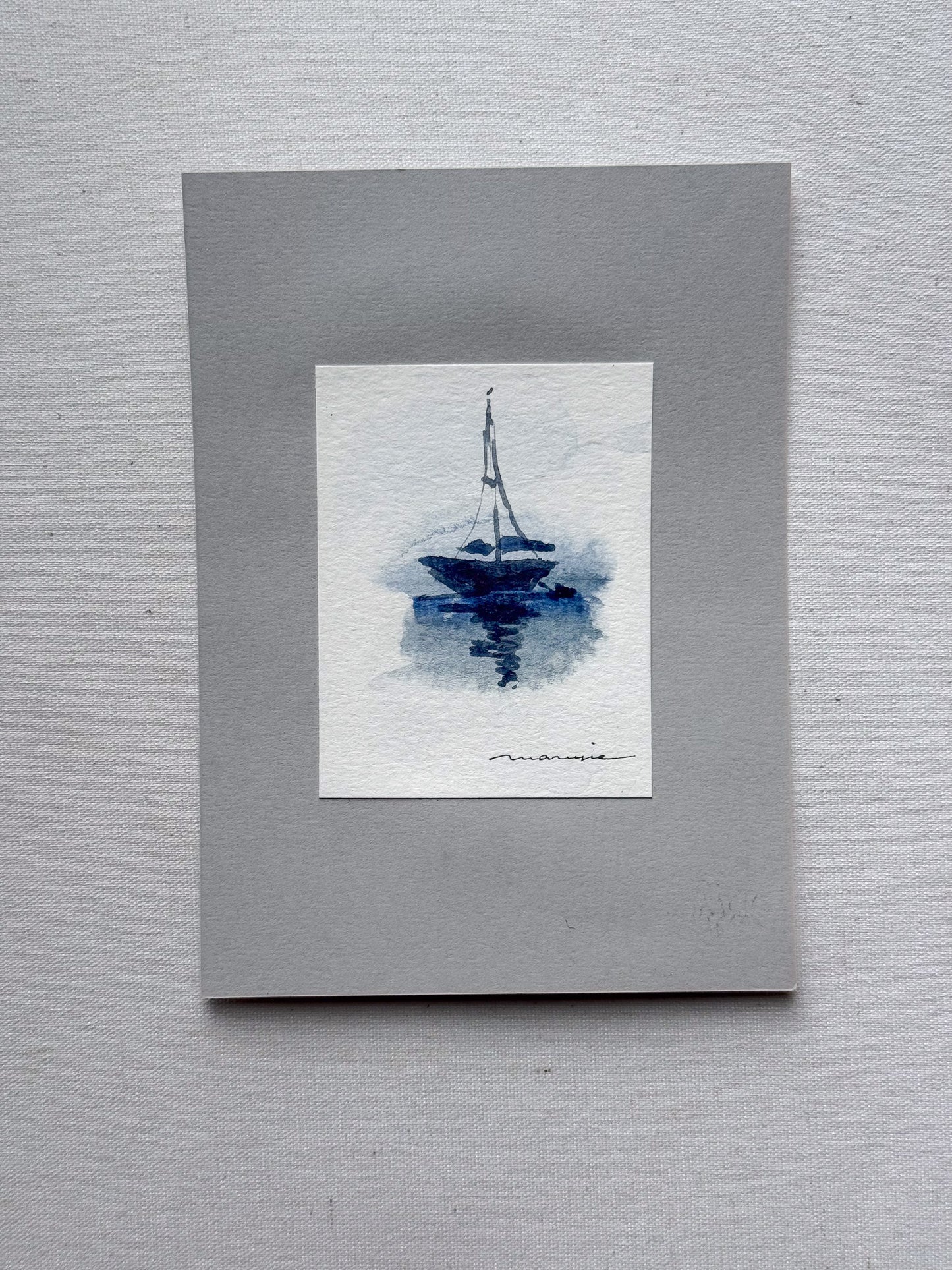 Hand painted watercolor cards