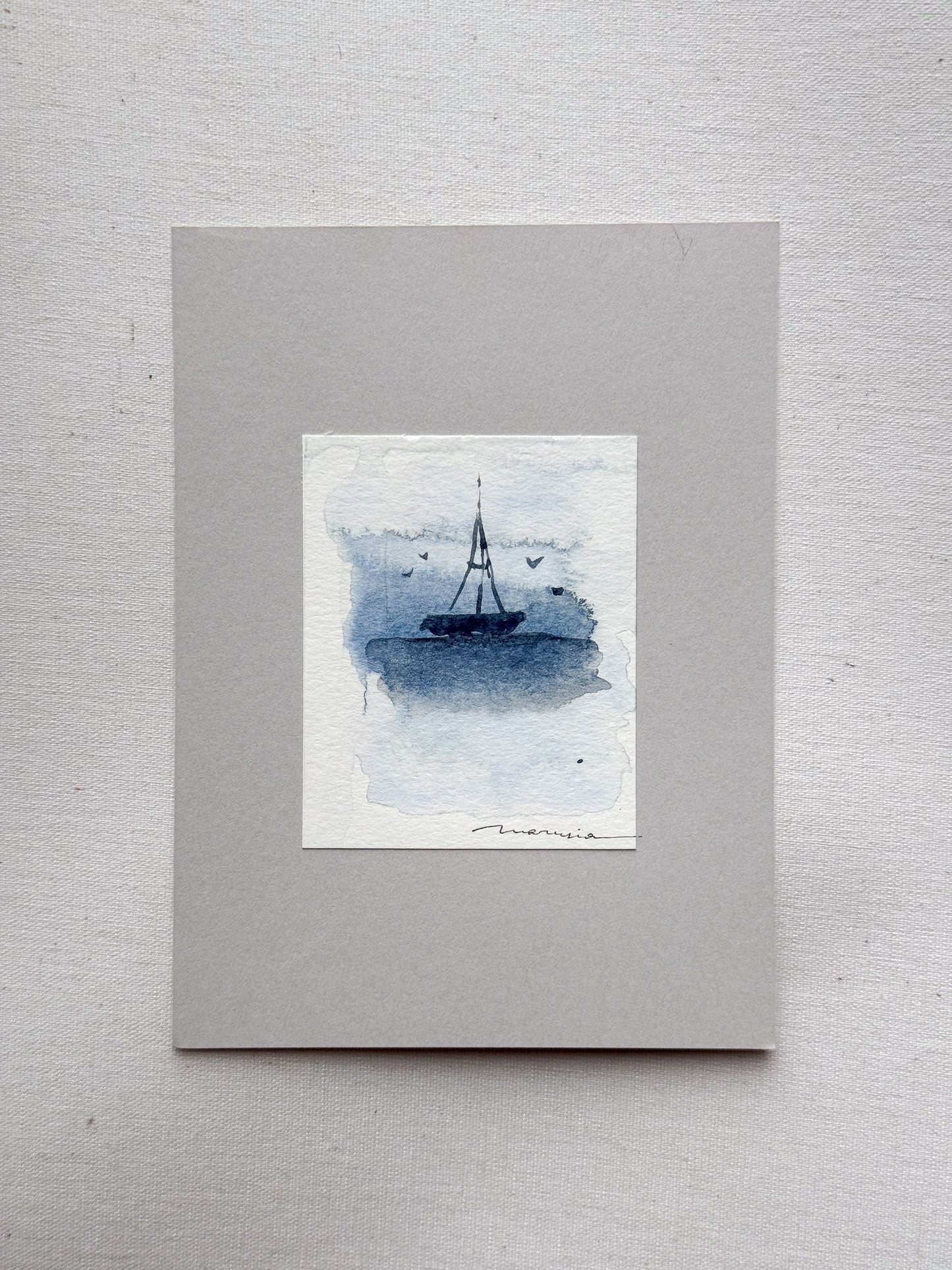 Hand painted watercolor cards
