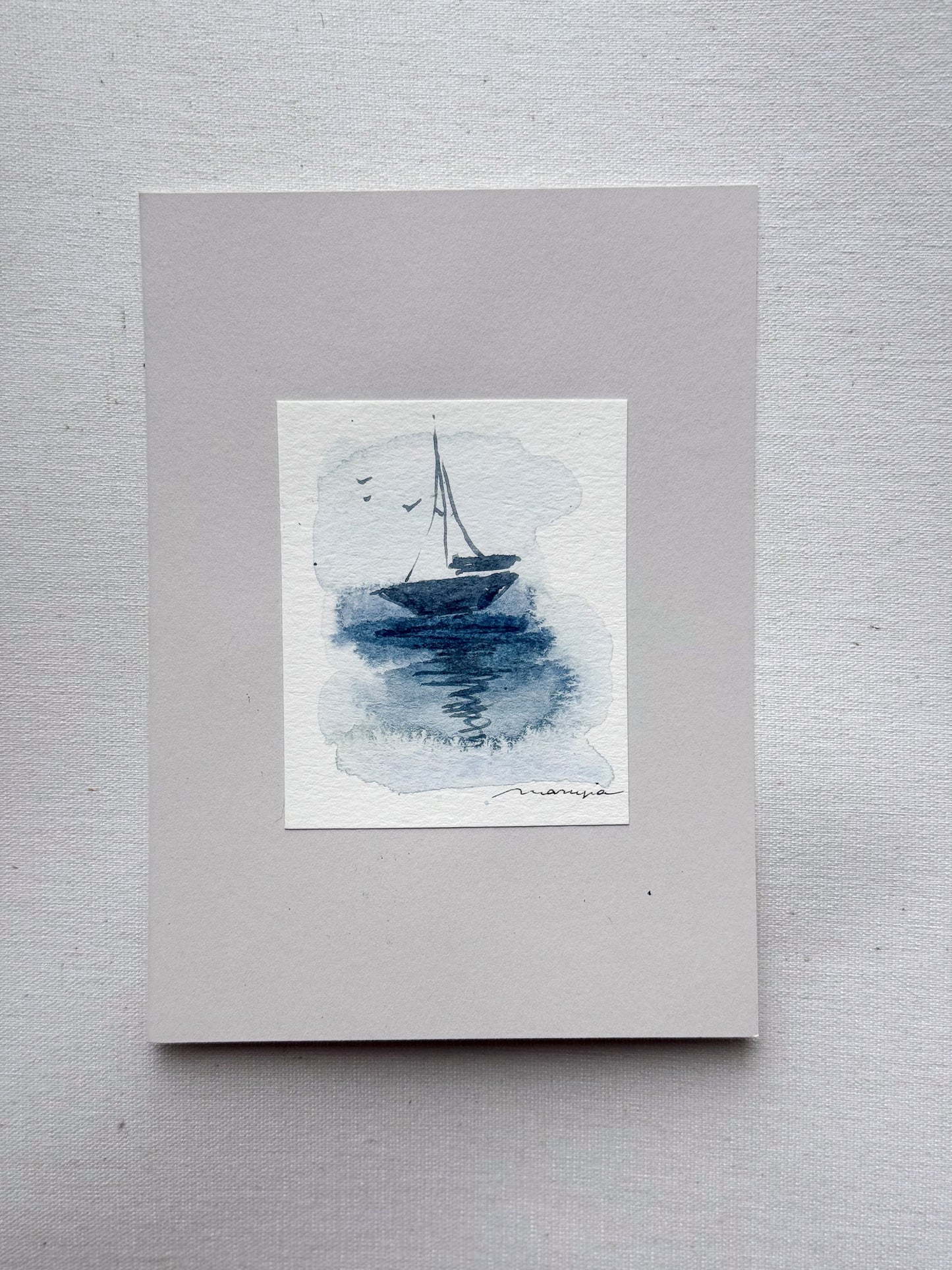 Hand painted watercolor cards