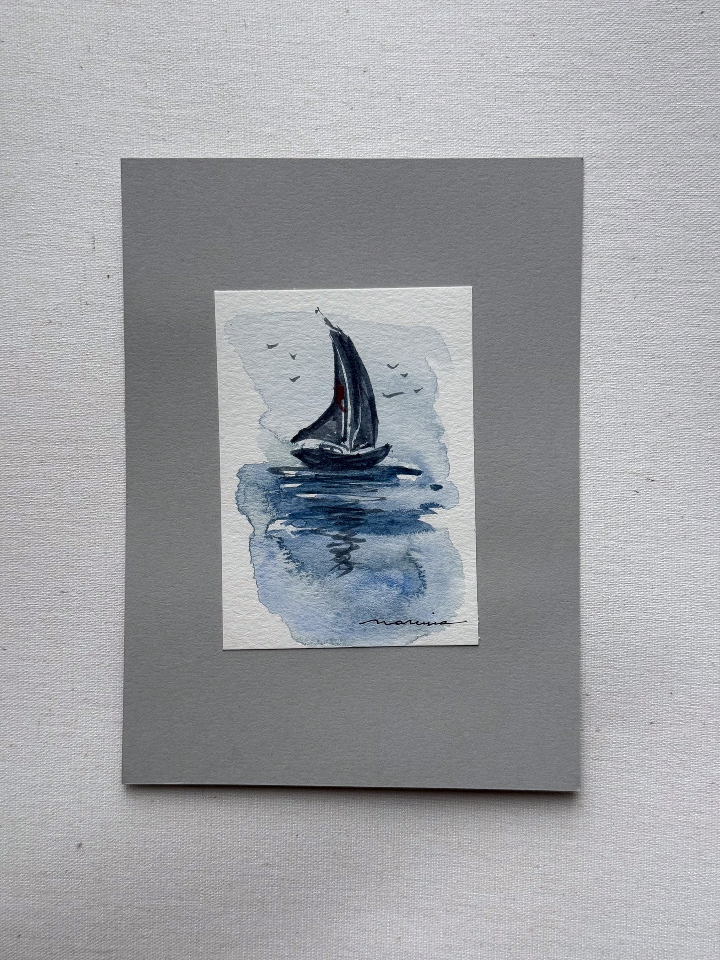 Hand painted watercolor cards