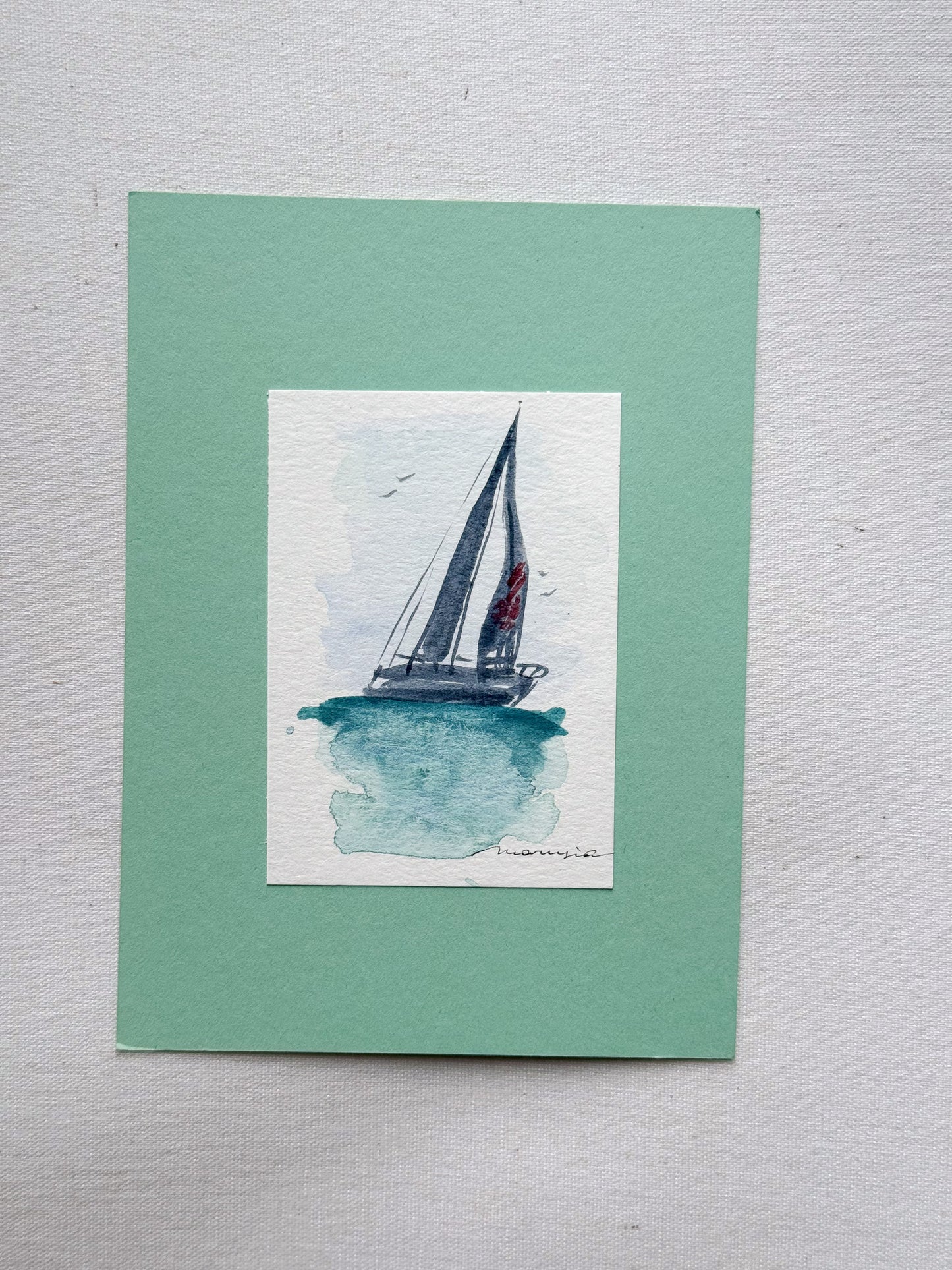 Hand painted watercolor cards