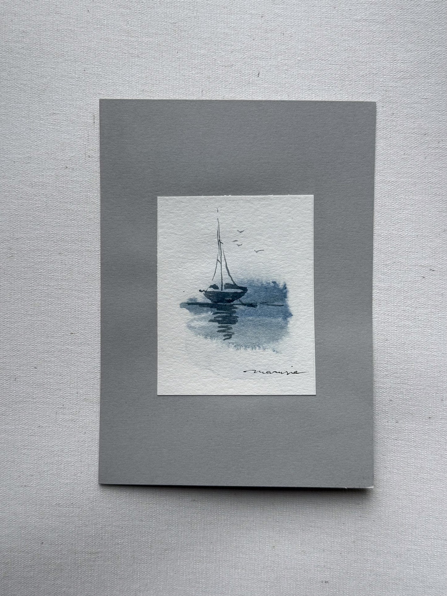 Hand painted watercolor cards