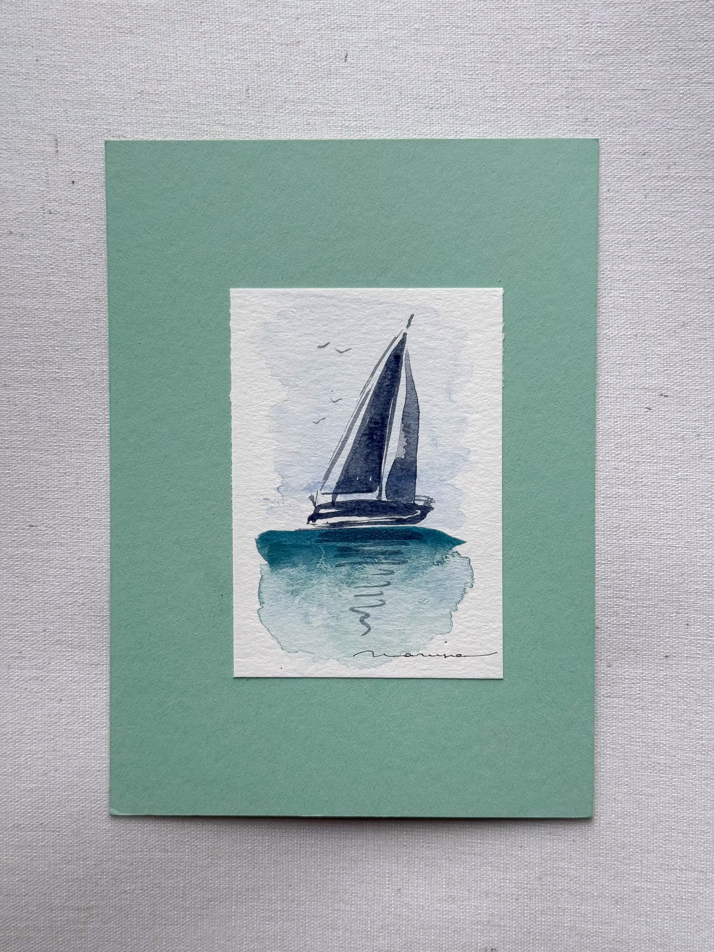 Hand painted watercolor cards