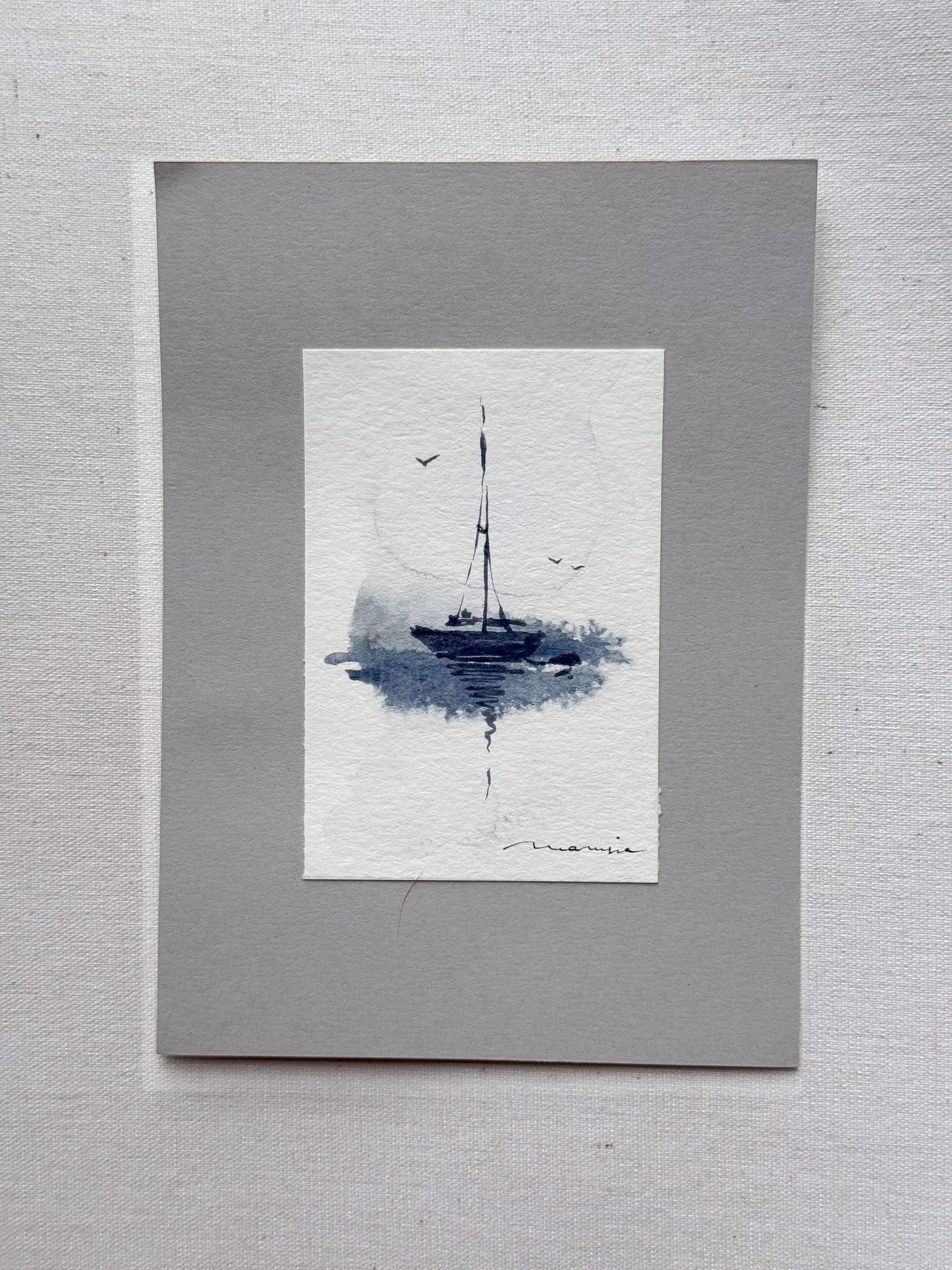 Hand painted watercolor cards