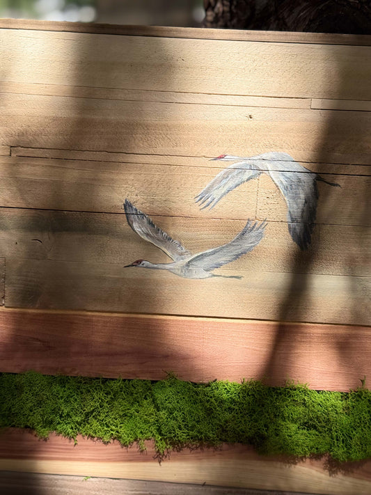 Wood Landscape "Above the Marsh"