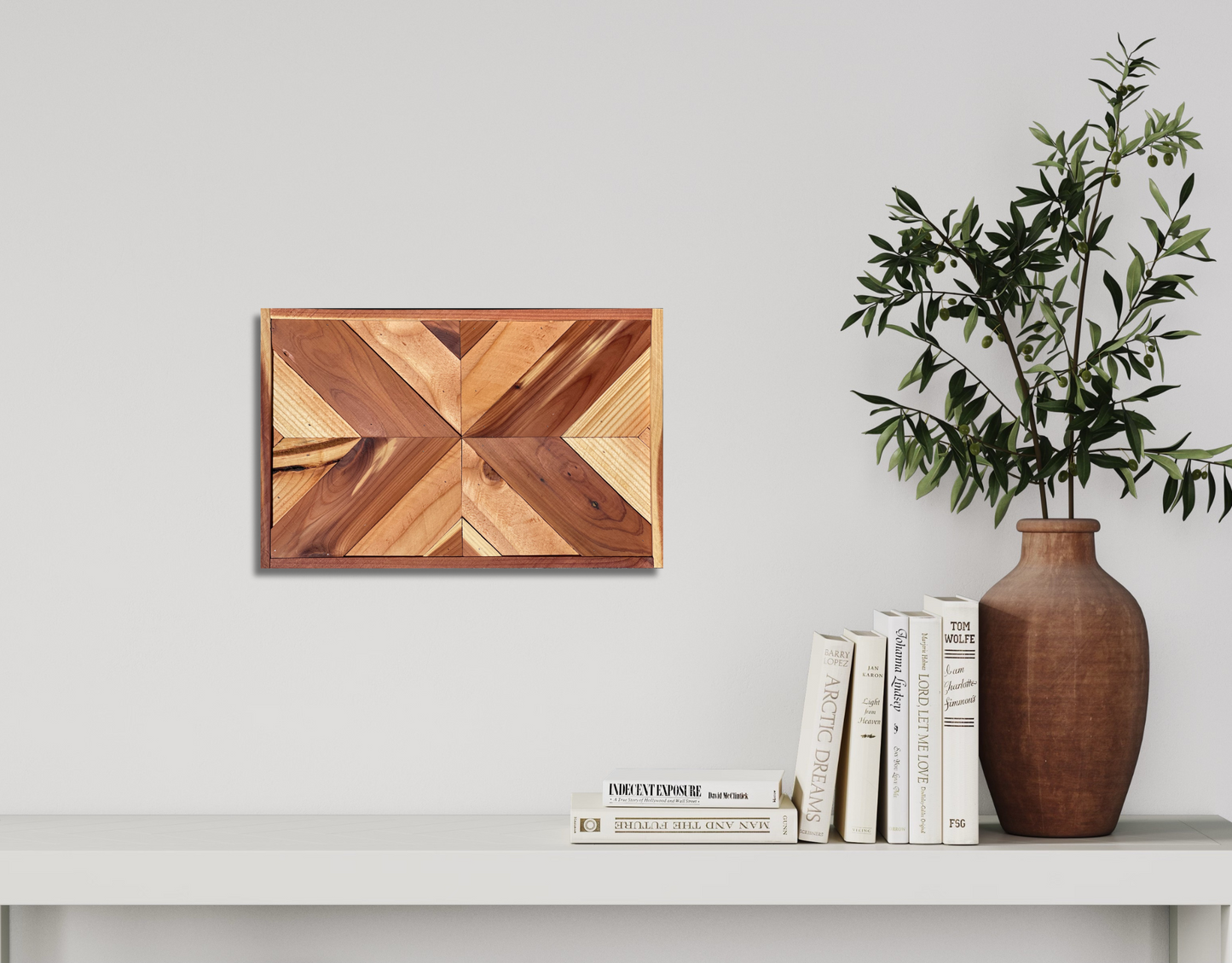 Aromatherapy wood art