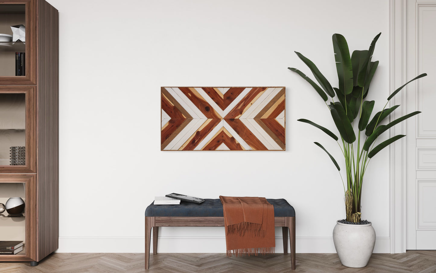 Essential Oil Wood Wall Art "Cedar Knots"