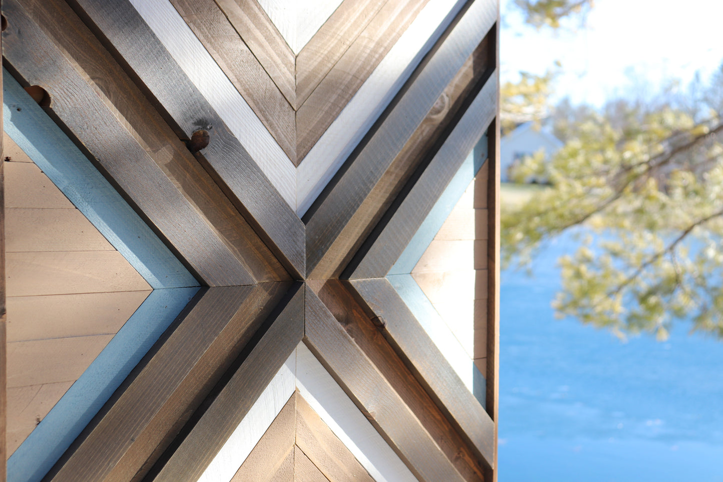 Large Scale Wood Art "Across The Land"