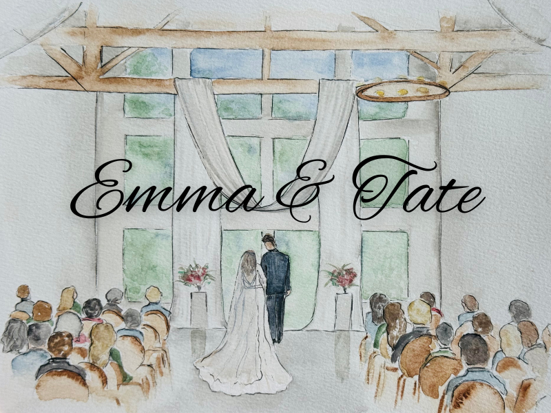 Love in Every Stroke: The Emma & Tate Wedding Collection