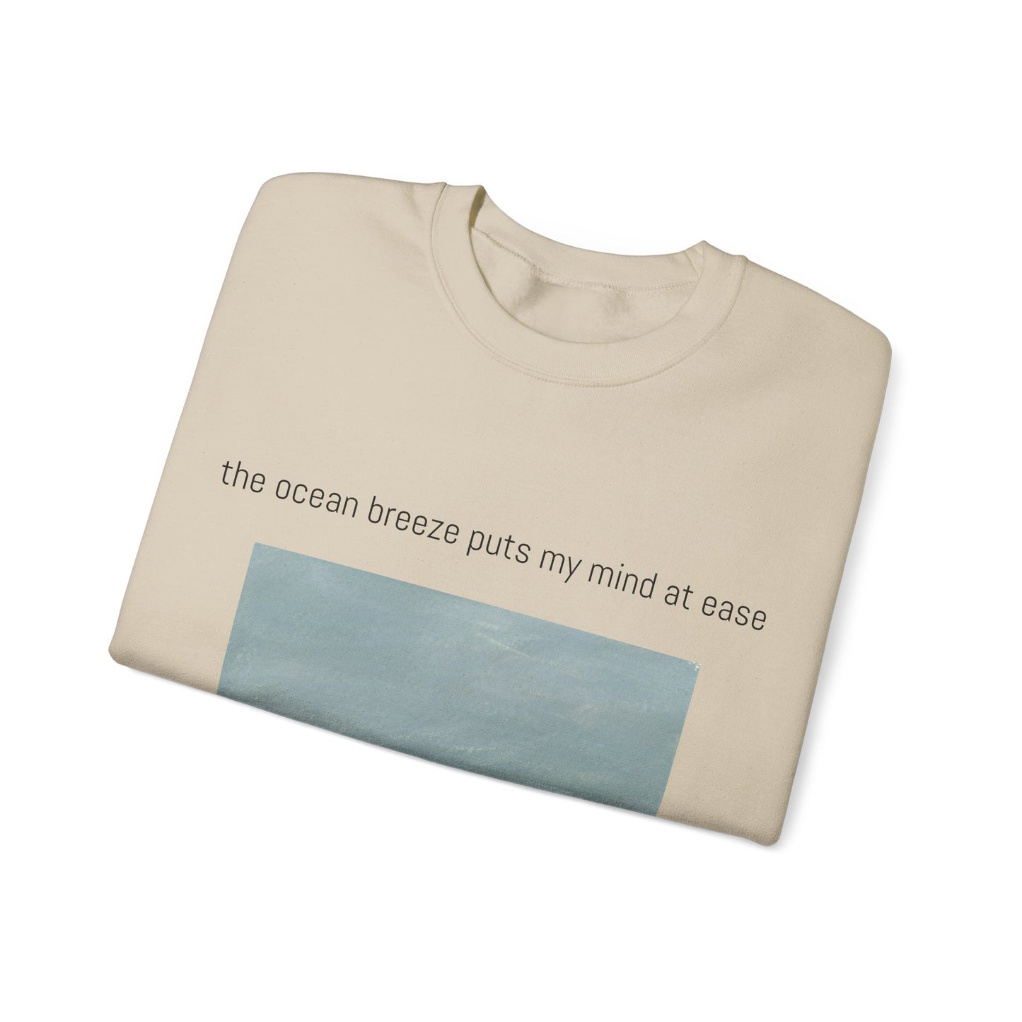 Unisex Heavy Blend™ Crewneck Sweatshirt Ocean Breeze puts my mind at ease