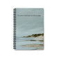 Ocean Breeze View Spiral Notebook - Ruled Line