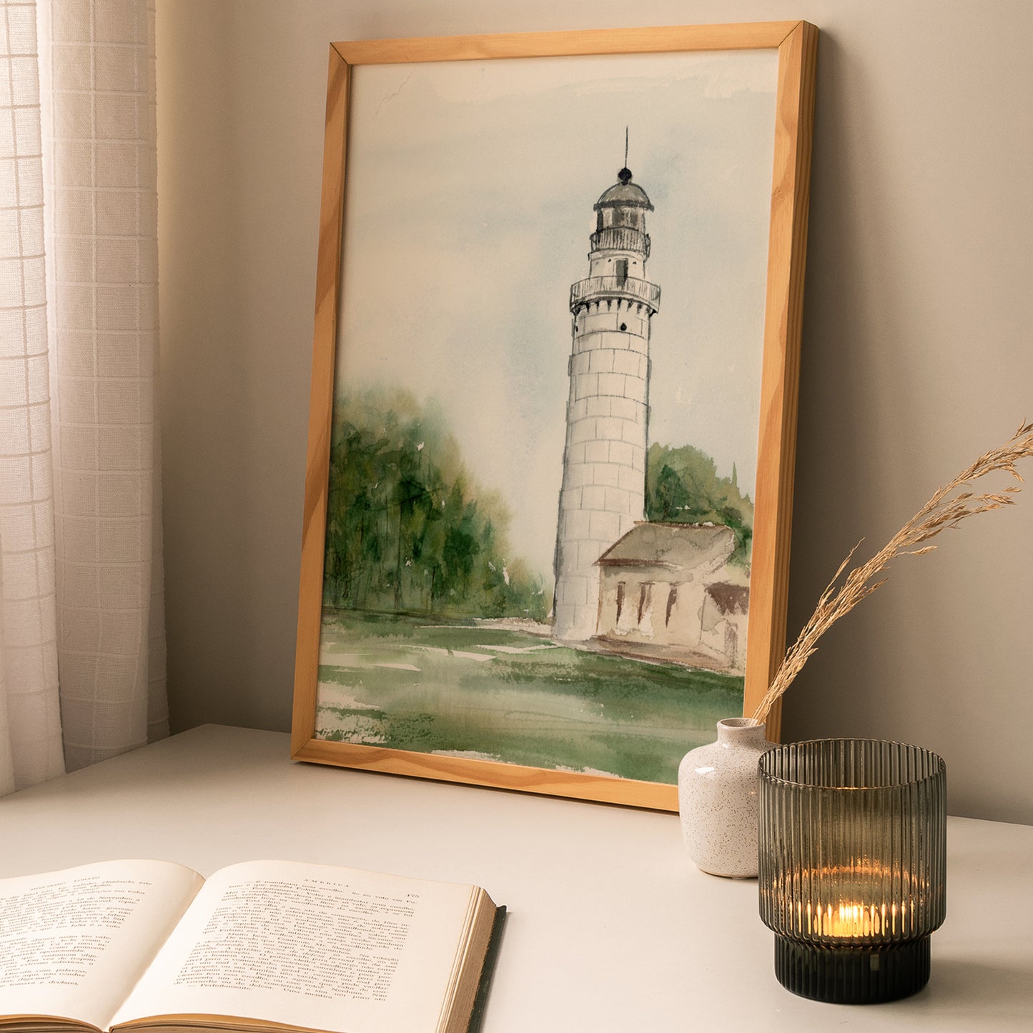 Cana Island Lighthouse Print