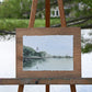 Lighthouse Reflection. Watercolor print