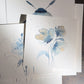 Watercolor Painting "Unfolding Between Moments"