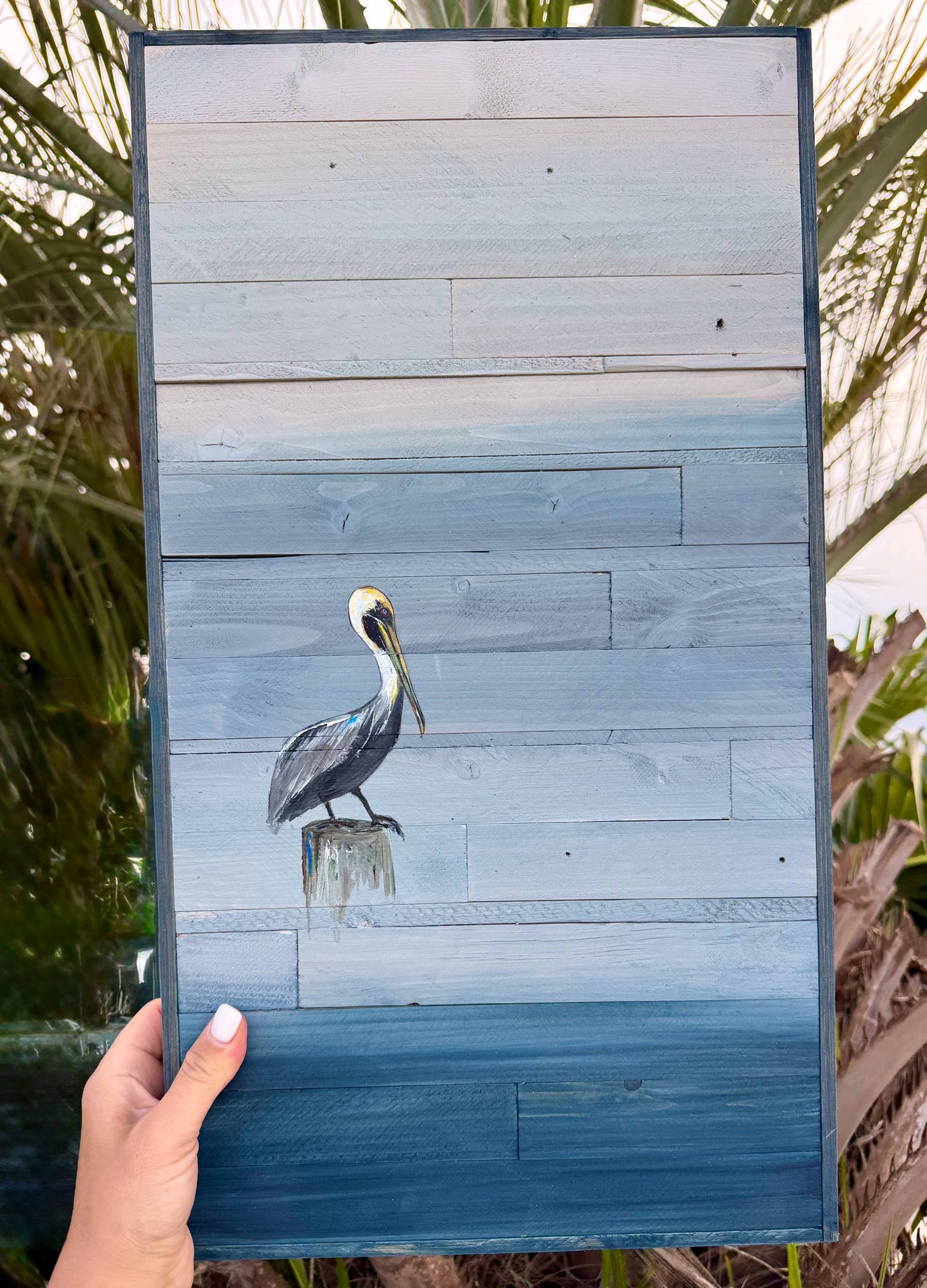 Wood Landscape "Morning Lookout"