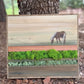 Wood Landscape "Soft Morning Graze"