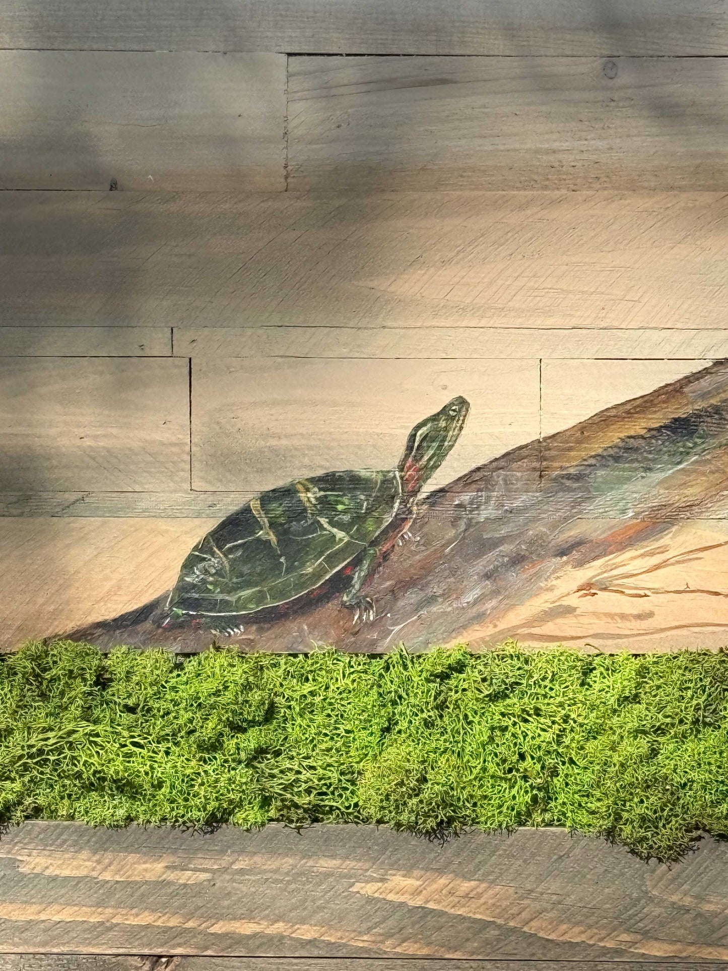 Wood Landscape "Slow Moment"