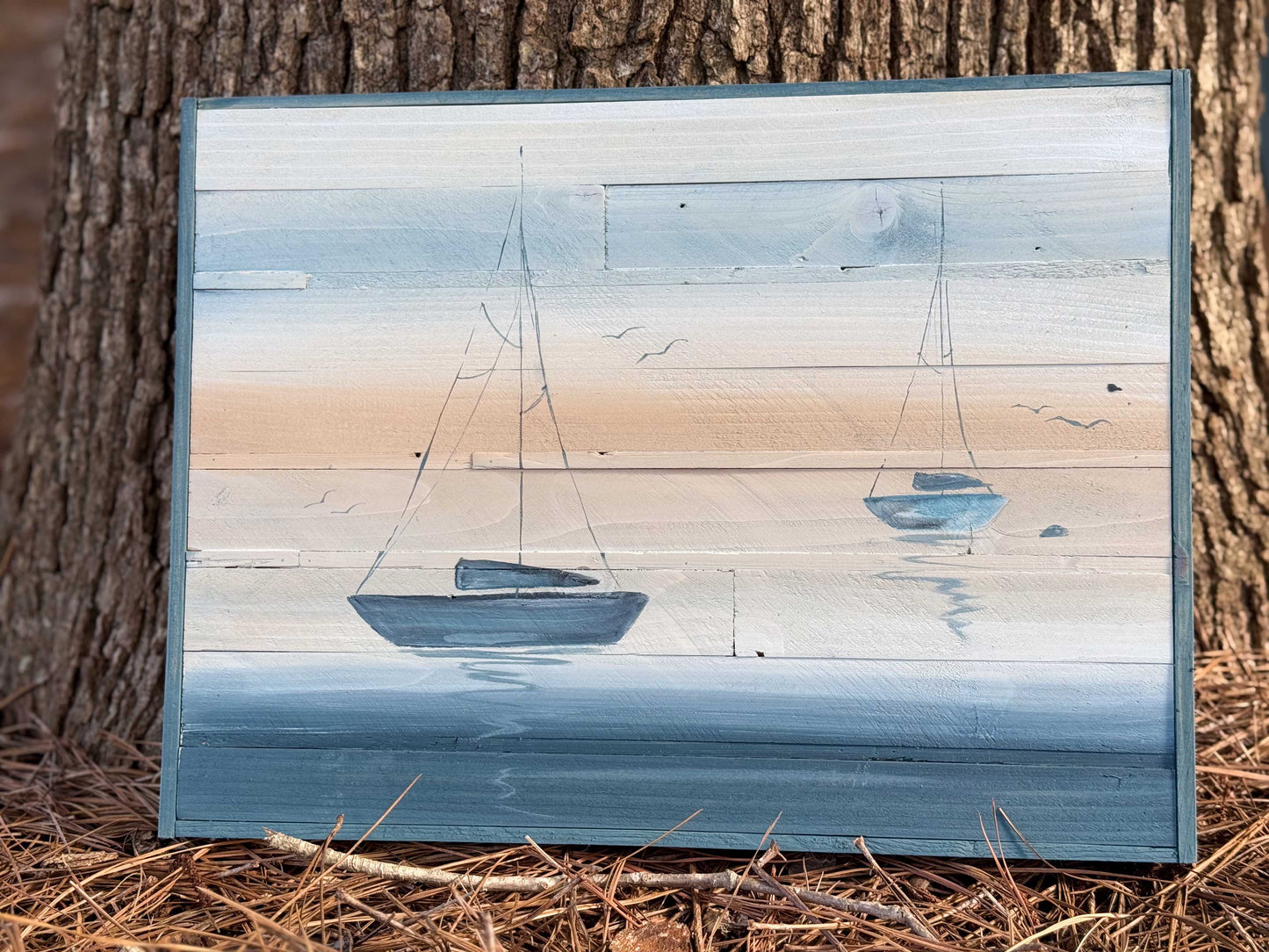 Wood Landscape "Still Waters"