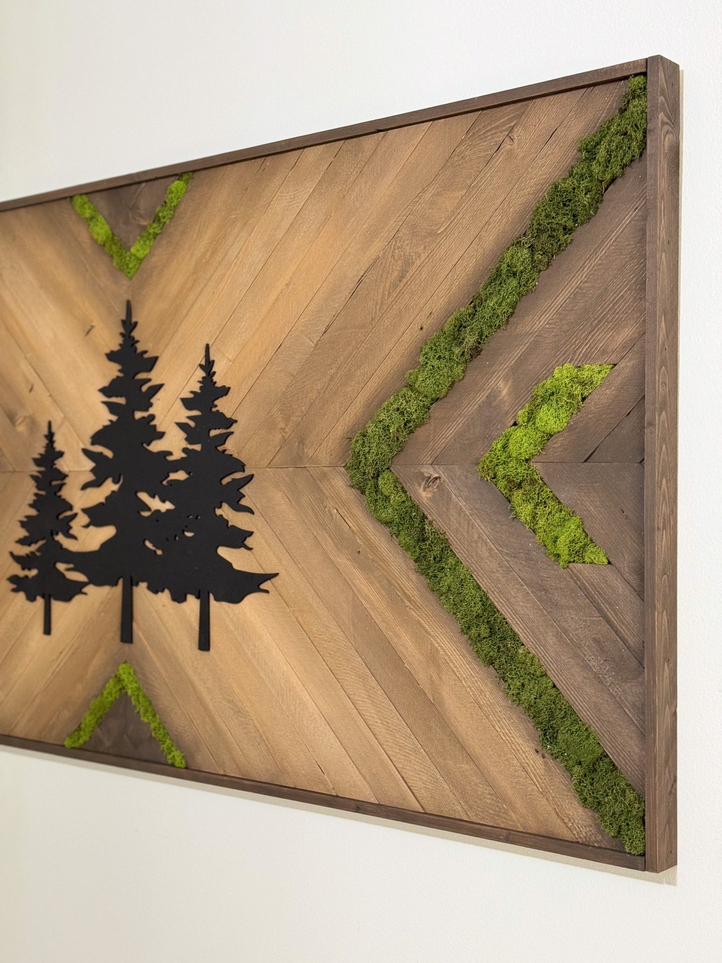 Wood Mosaic "Echoes of the Forest"