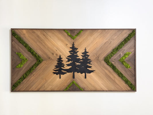 Wood Mosaic "Echoes of the Forest"