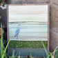 Wood Landscape "Heron"
