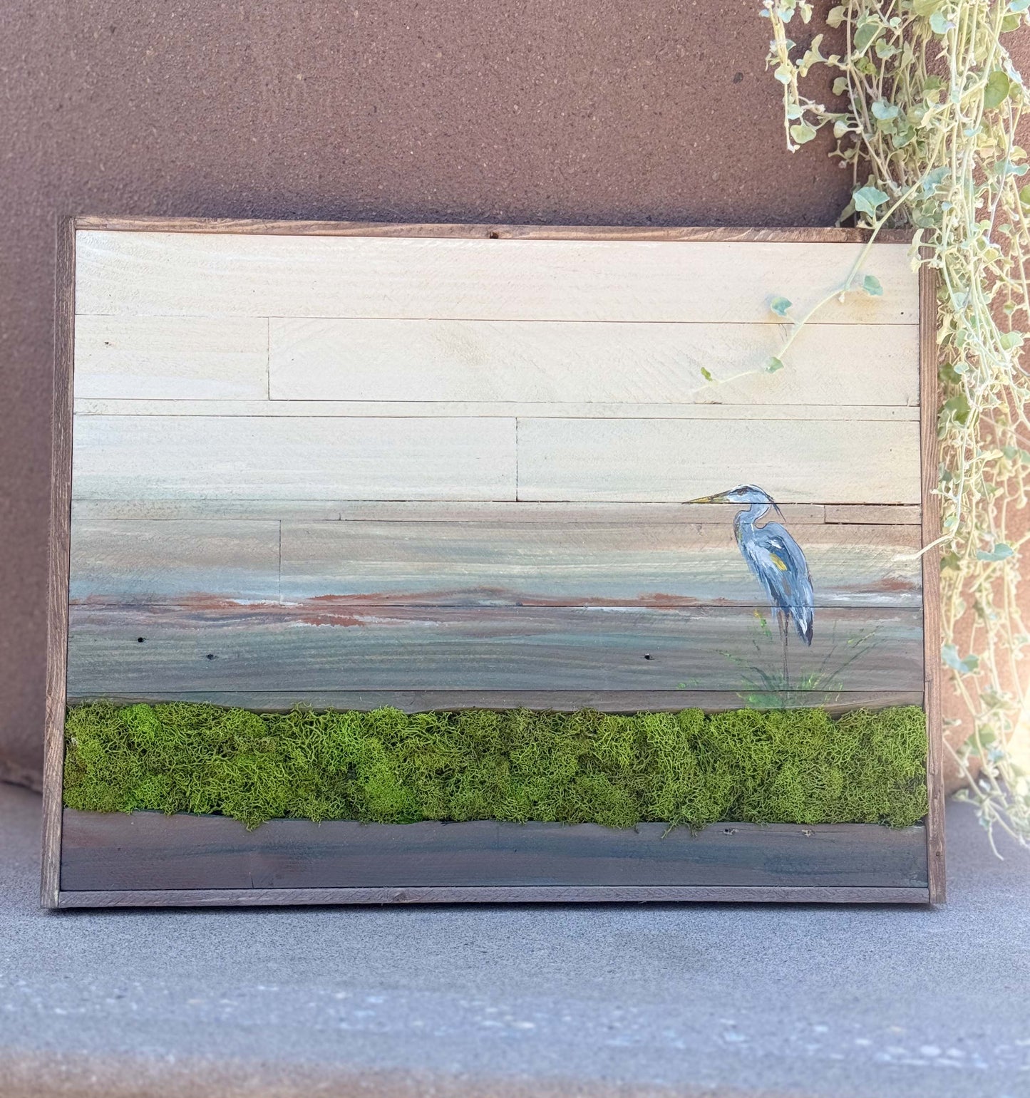 Wood Landscape "Tall in the Marsh"