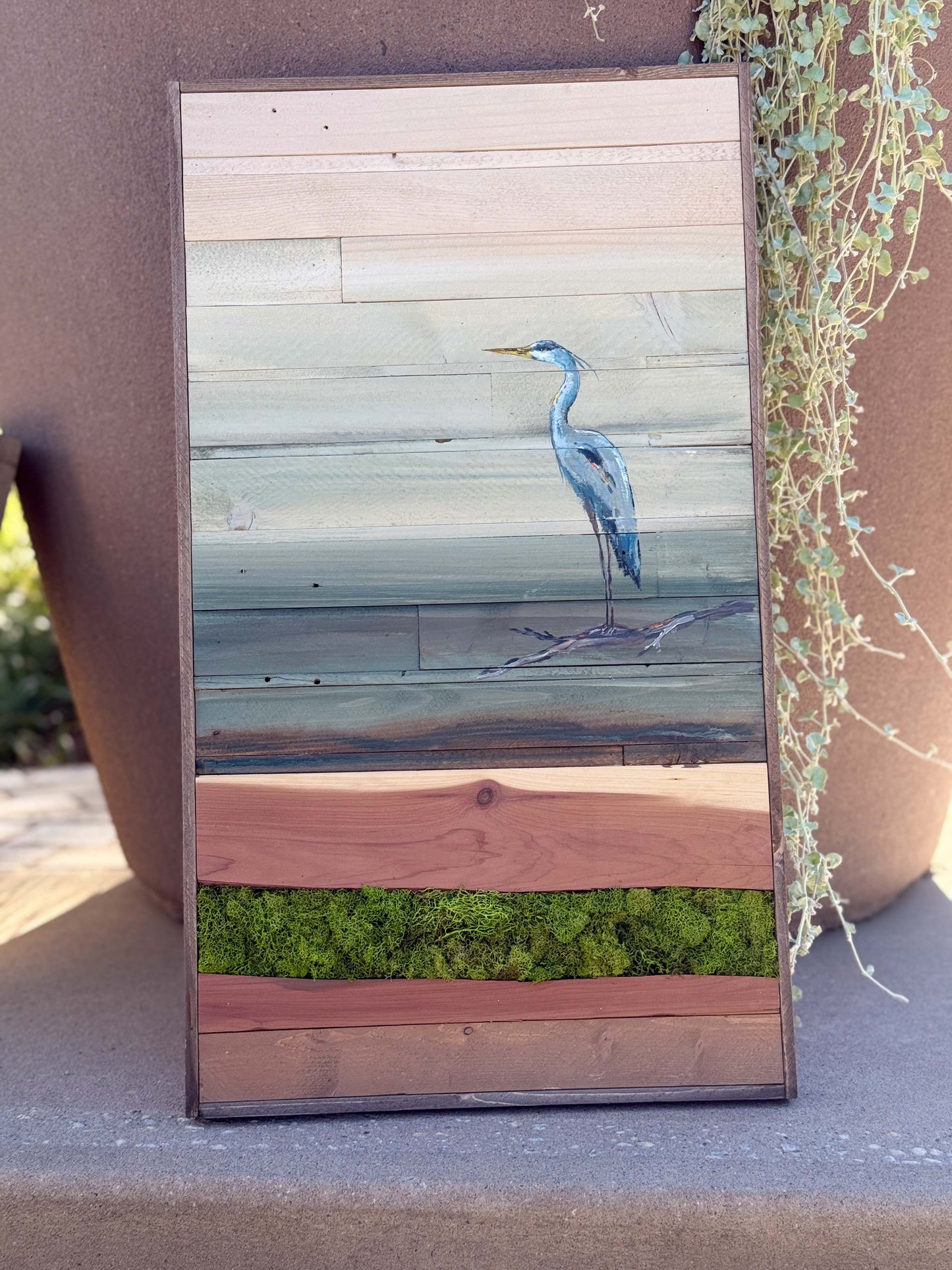 Wood Landscape "Standing in Calm"