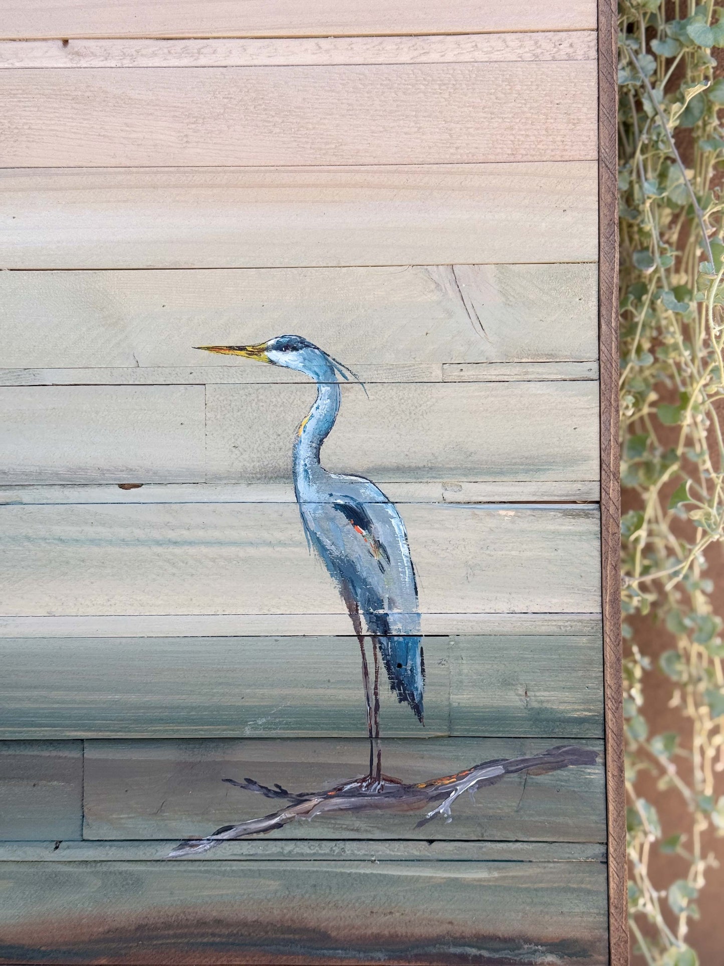 Wood Landscape "Standing in Calm"